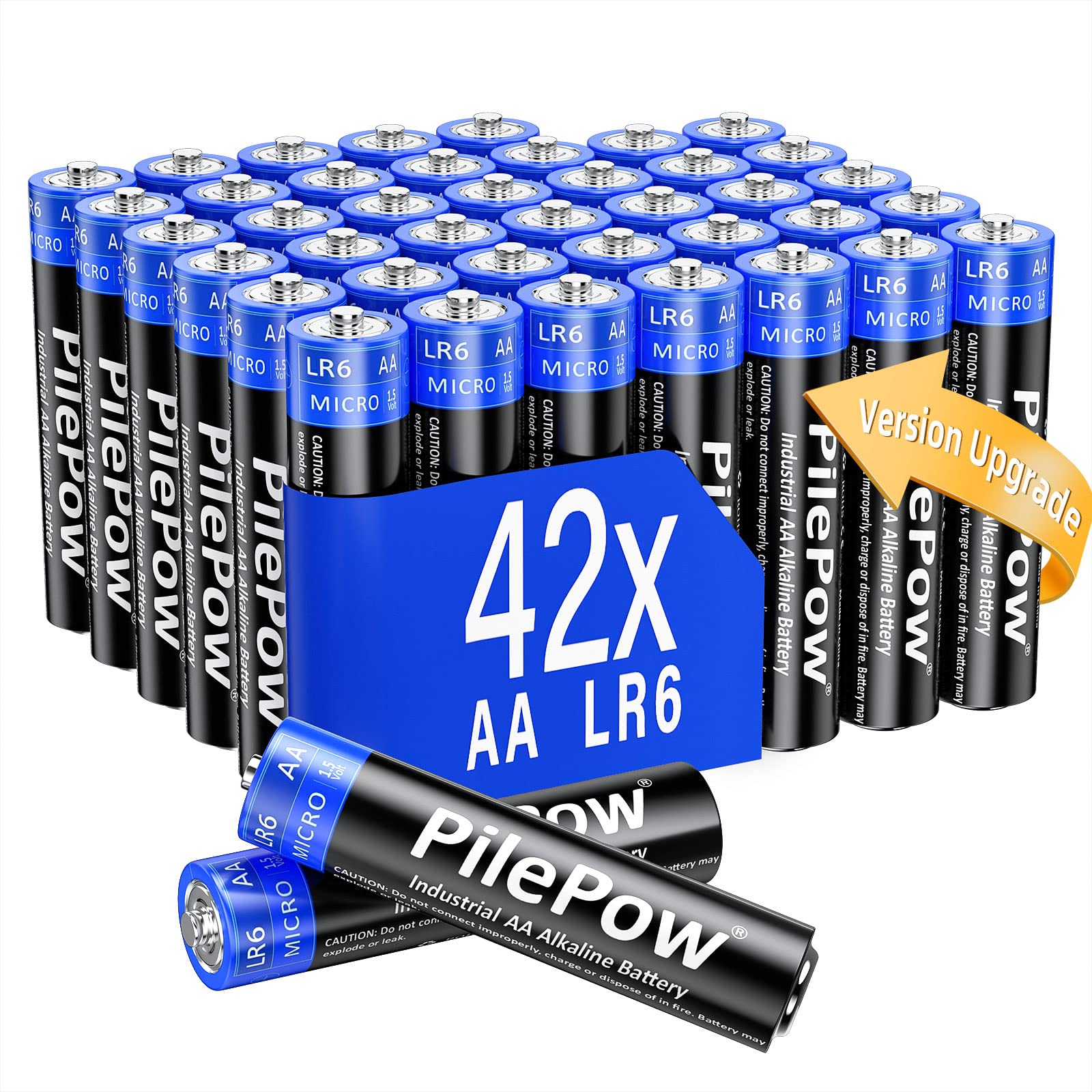 🔋 Batterien-AA Alkaline, Perfomant, 42 Stück AA-batterien, 1,5 Volt LR6 🔋 Angebot bei HelloDeals