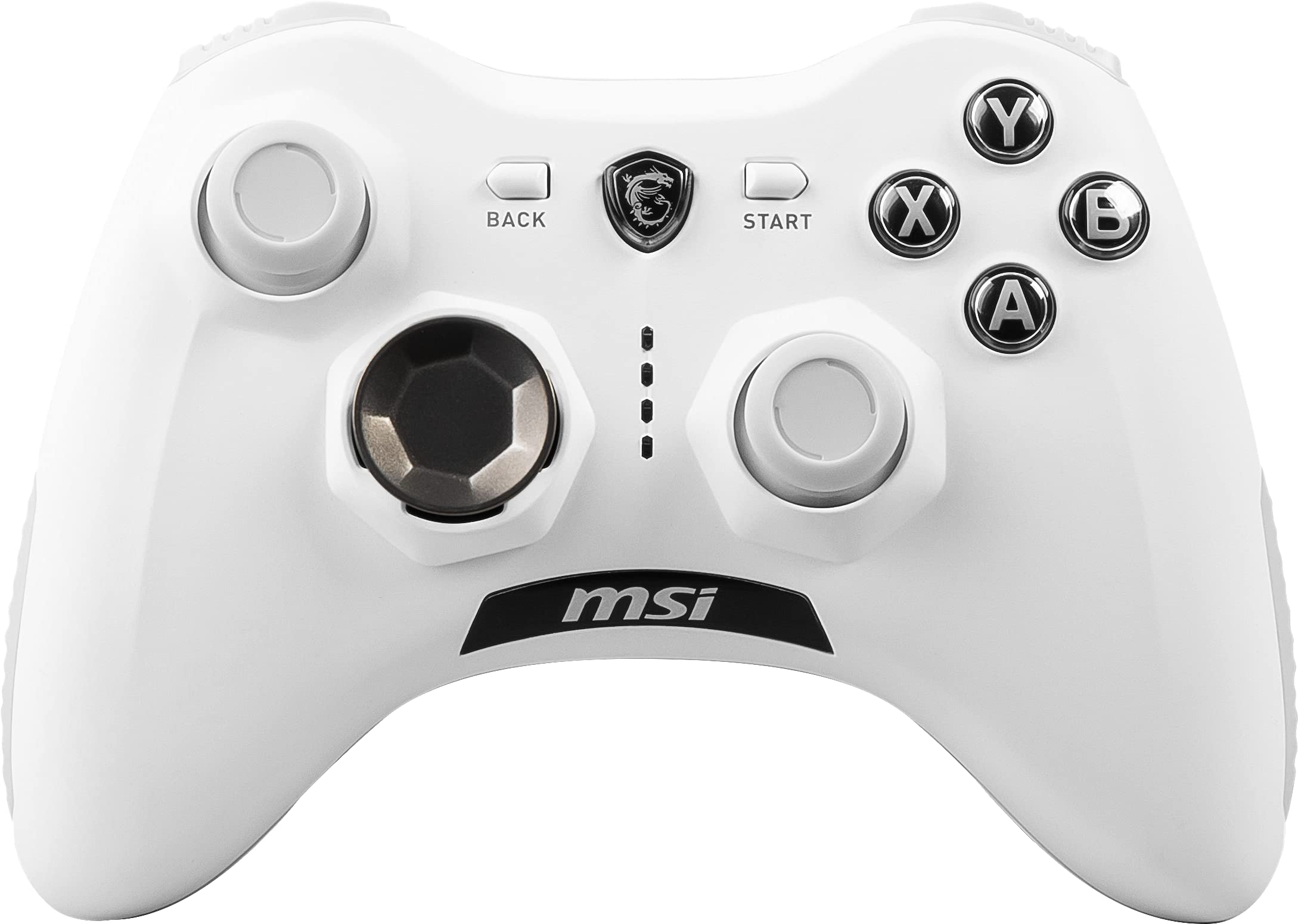 🎮 MSI FORCE GC30 V2 WHITE Kabelloser PC Gamepad Controller - 2,4 GHz, 600mAh Li-Ion Akku Angebot bei HelloDeals