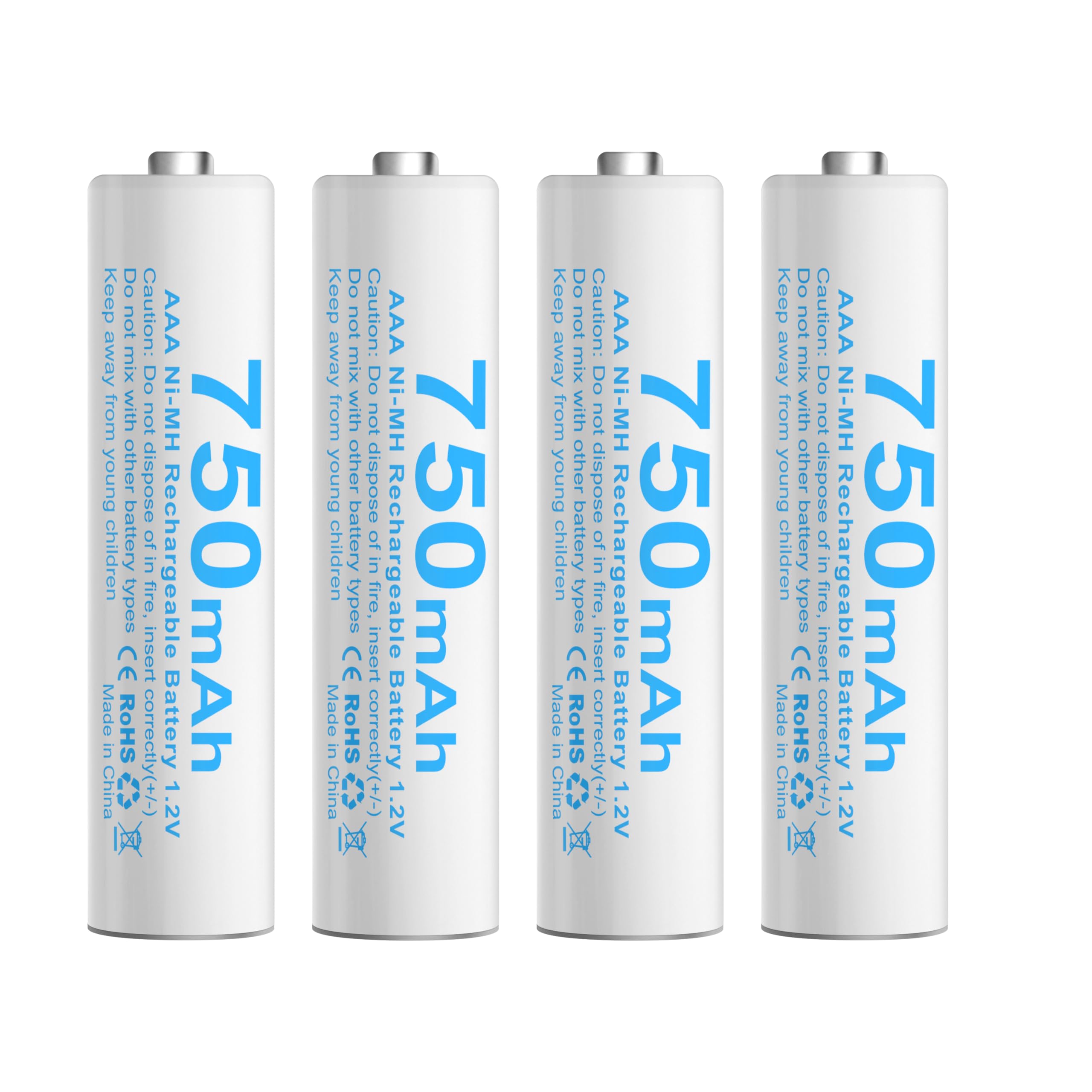 🔋 Akku 4 x AAA 750mAh für Telefon Gigaset (4) 🔋 Angebot bei HelloDeals