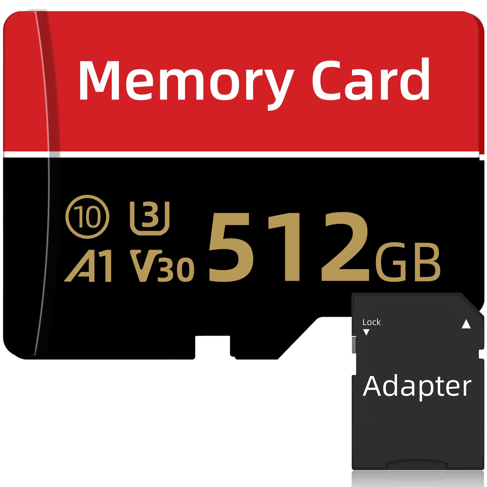 🚀 Qappkayo Speicherkarte 512GB: Flash-Speicherkarte für Action-Cam, Kamera, Smartphone und Tablet Angebot bei HelloDeals