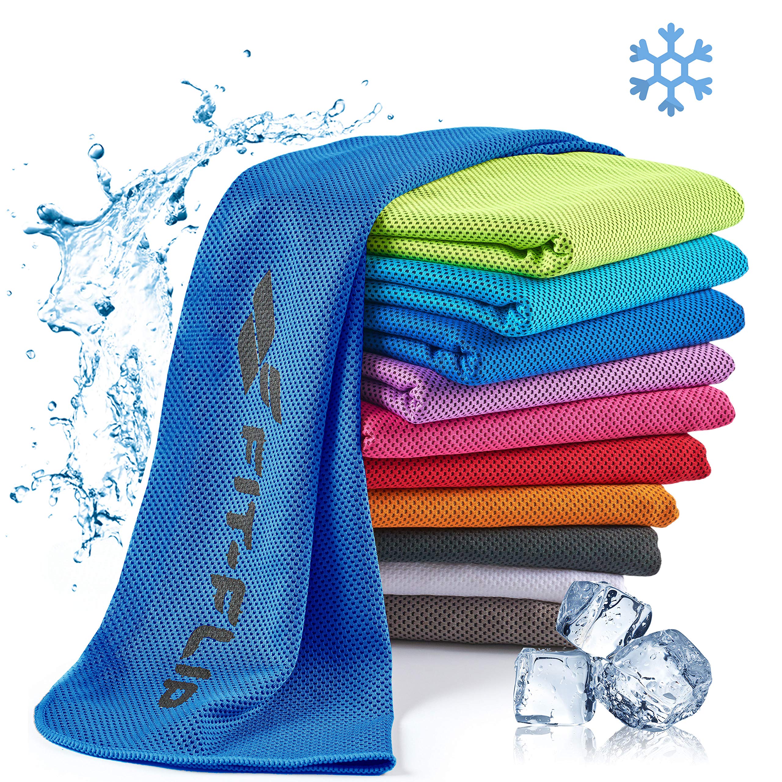 Fit-Flip Kühlendes Handtuch - Ice Cooling Towel und mikrofaser Kühltuch ❄️🧊 Angebot bei HelloDeals