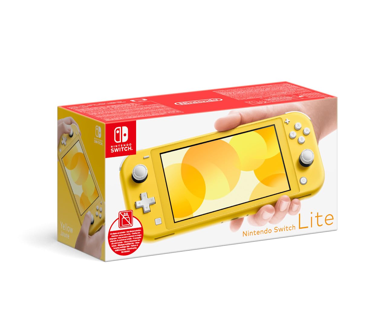 🎮 Nintendo Switch Lite Gelb (ohne Netzteil) 🟡 Ohne Adapter Angebot bei HelloDeals
