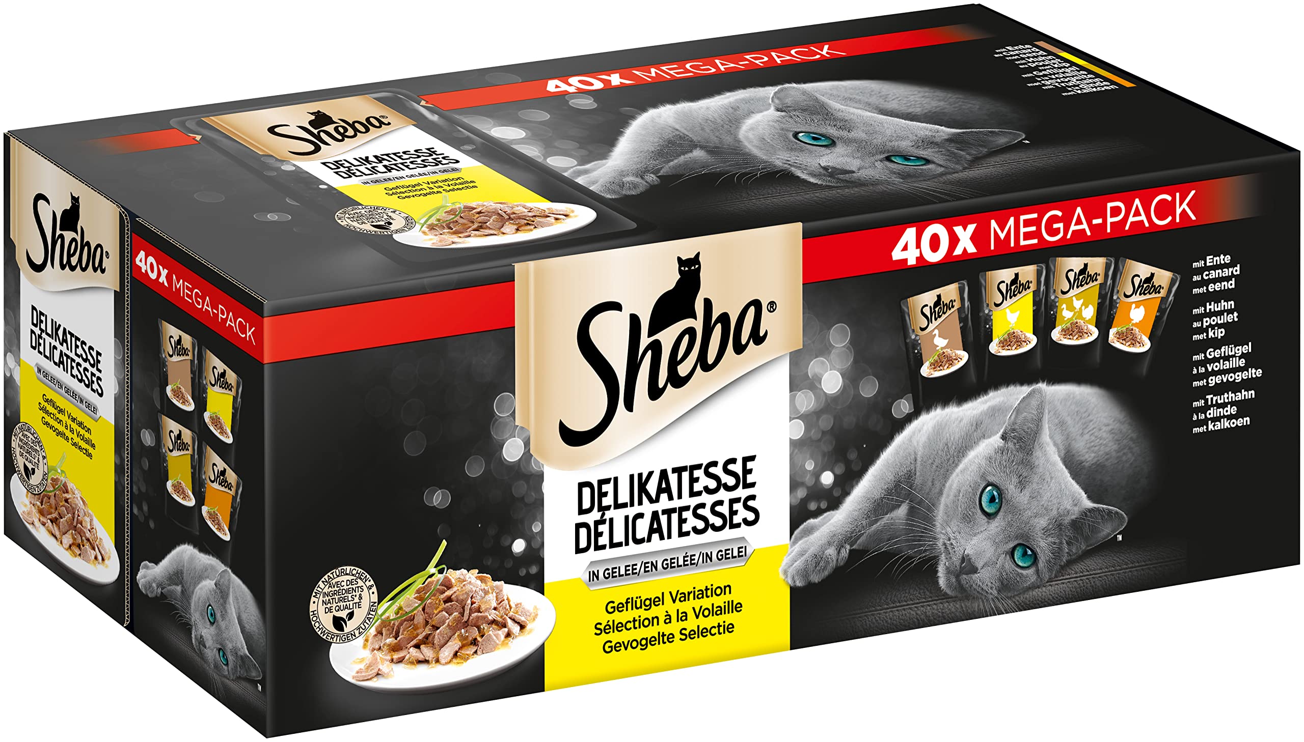 🐱 Sheba Delikatesse in Gelee | Katzen Nassfutter Angebot 🌟 Angebot bei HelloDeals
