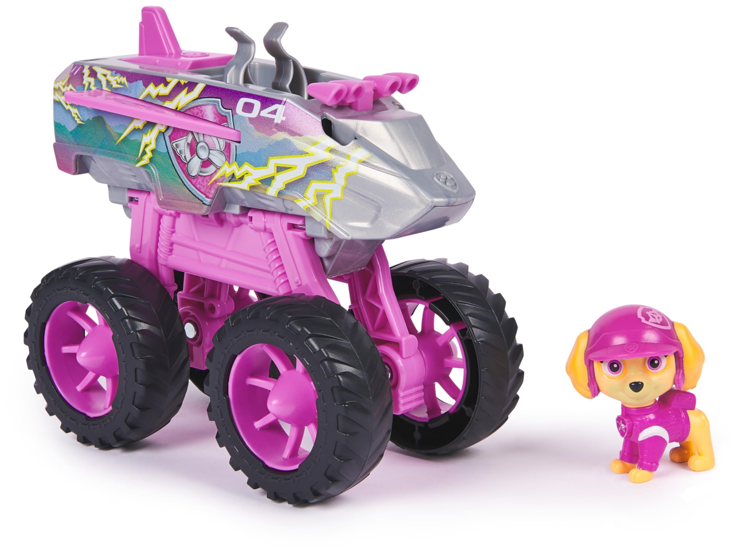 🐾 PAW Patrol Rescue Wheels - Skyes Flug-Monstertruck mit Jet-Verwandlung 🚚✈️ Angebot bei HelloDeals