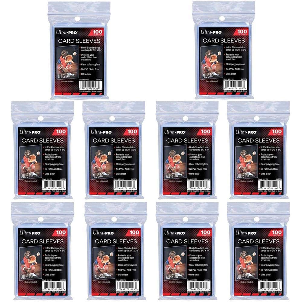 🃏🌟 Ultra Pro Standard Regular Soft 1000 Stück Penny Kartenfolien Kartenhüllen Sleeves 🃏🌟 Angebot bei HelloDeals