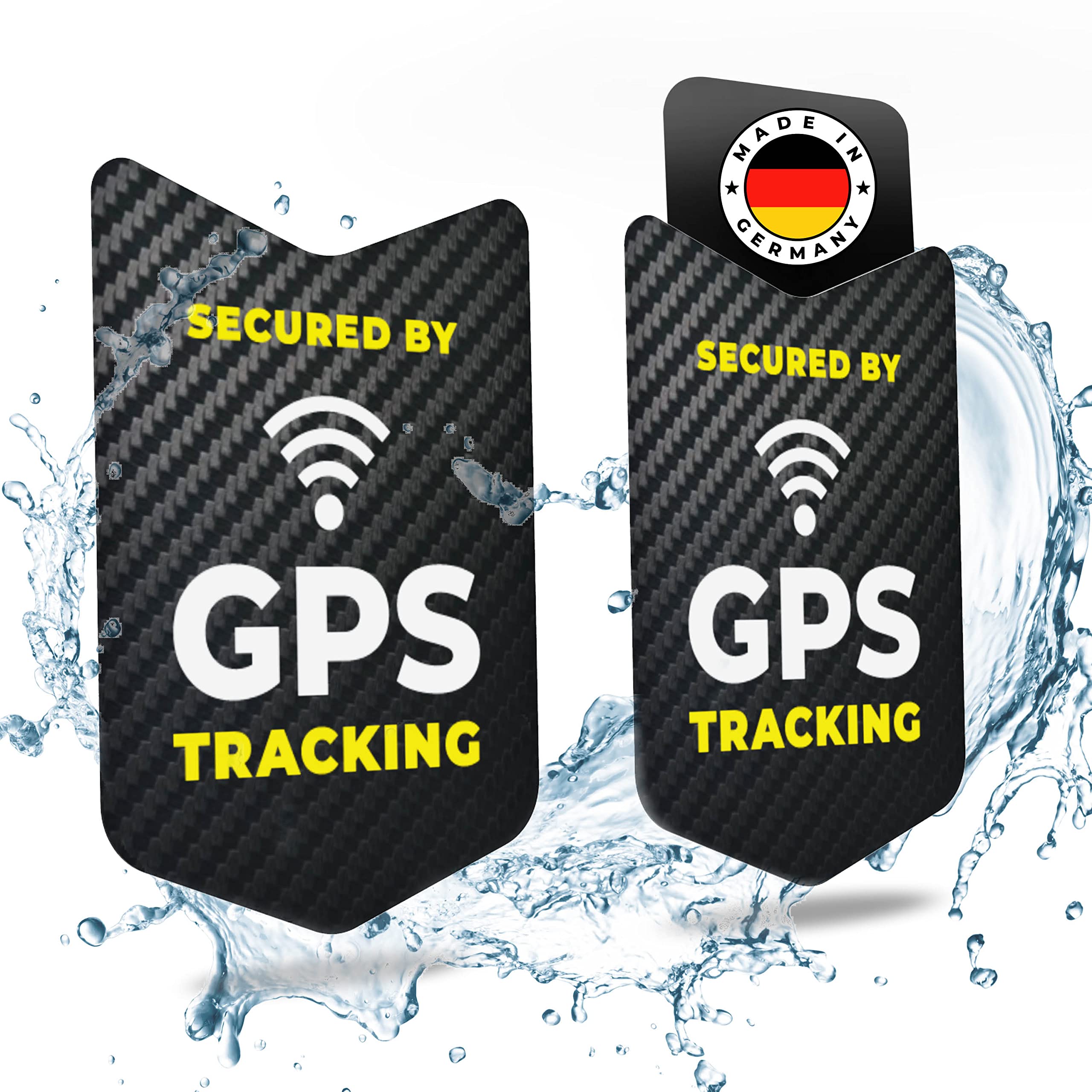 tagplus® Premium GPS Fahrrad Aufkleber [2 STK.] 🚲💥 Diebstahlschutz + Anleitung | Made in Germany Angebot bei HelloDeals