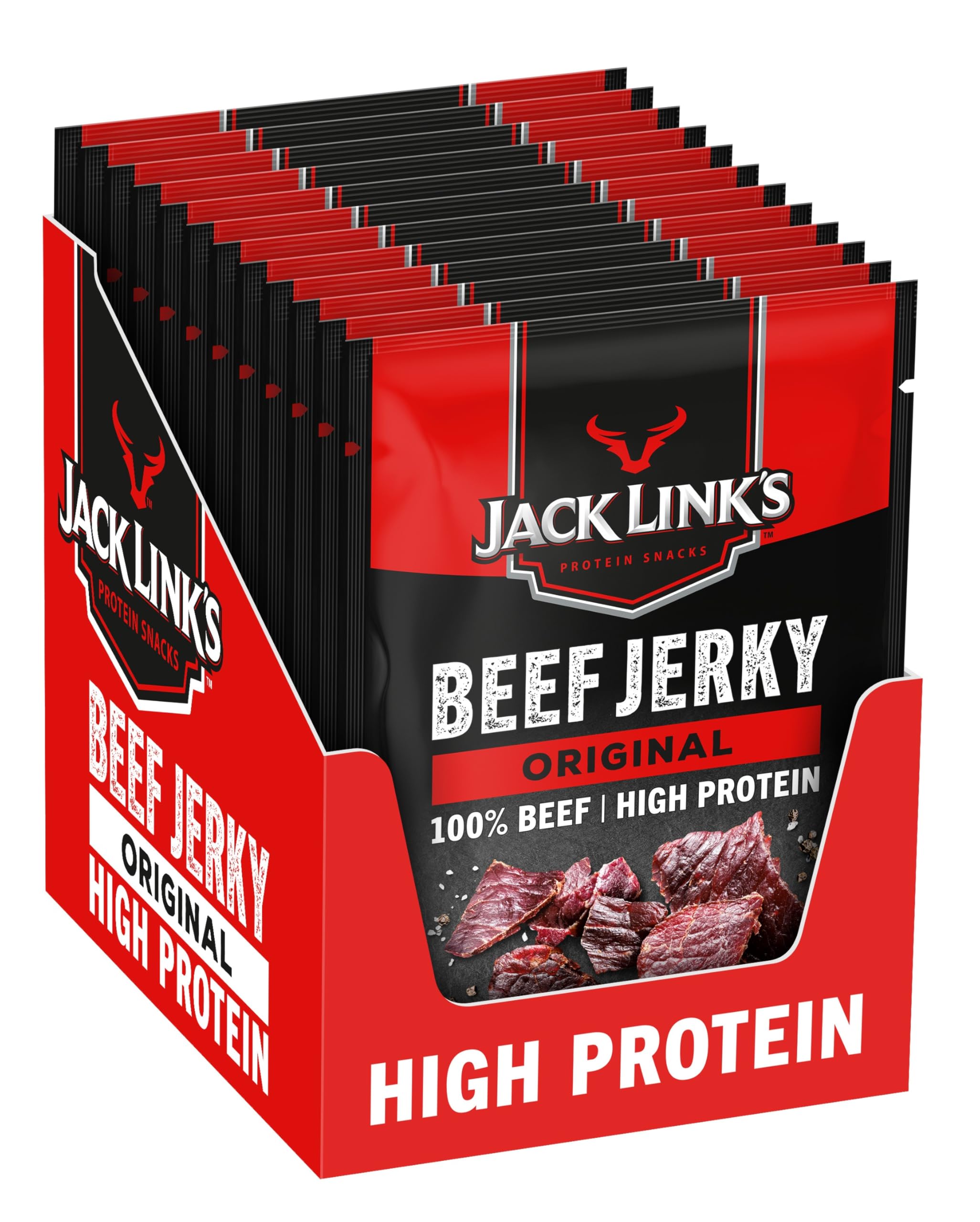 Angebot: Jack Links Beef Jerky Original – 12er Pack 🥩🔥 Angebot bei HelloDeals