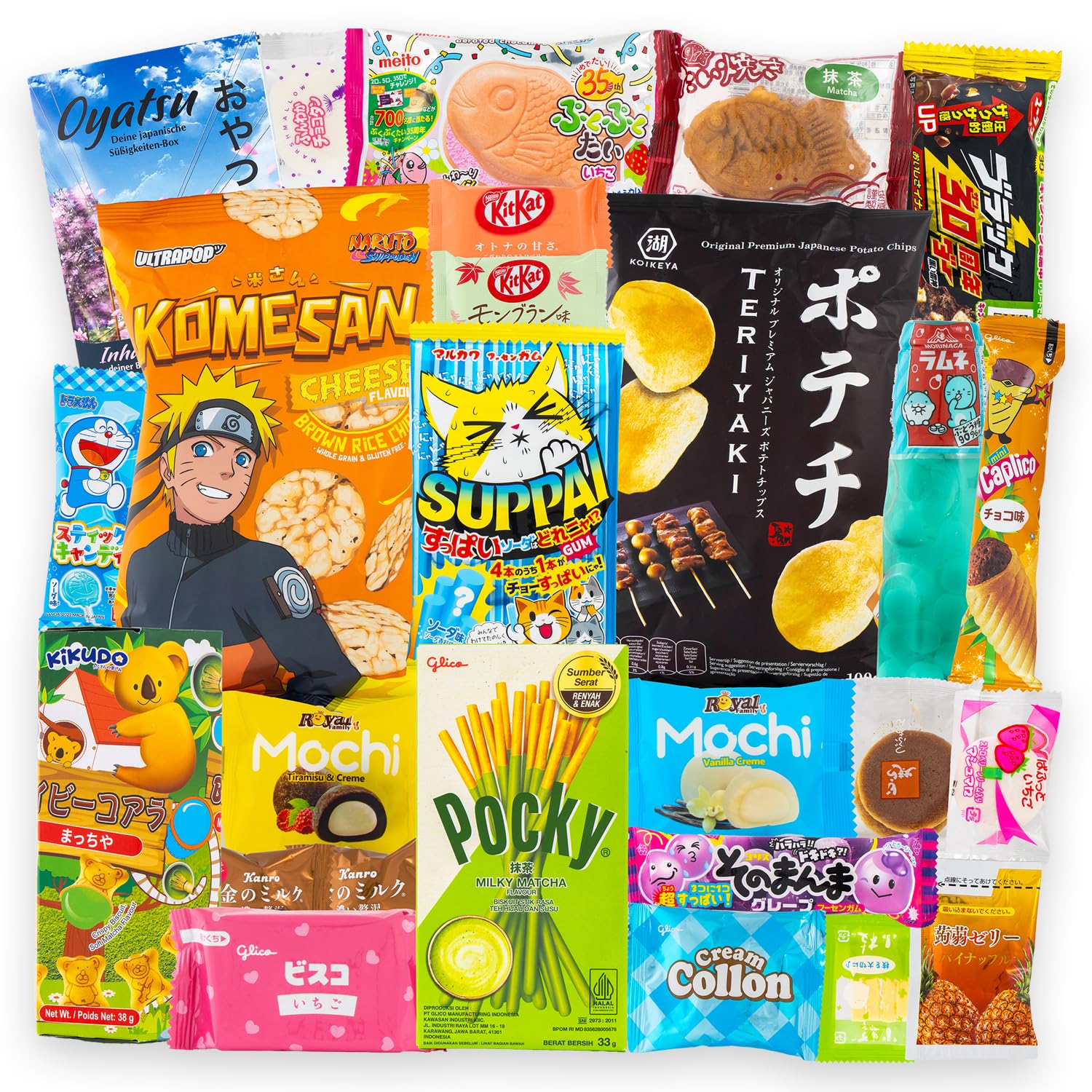 GetDigital Oyatsu Japan Box - Japanische Süßigkeiten und Snacks 🍬🍪🍫 Angebot bei HelloDeals