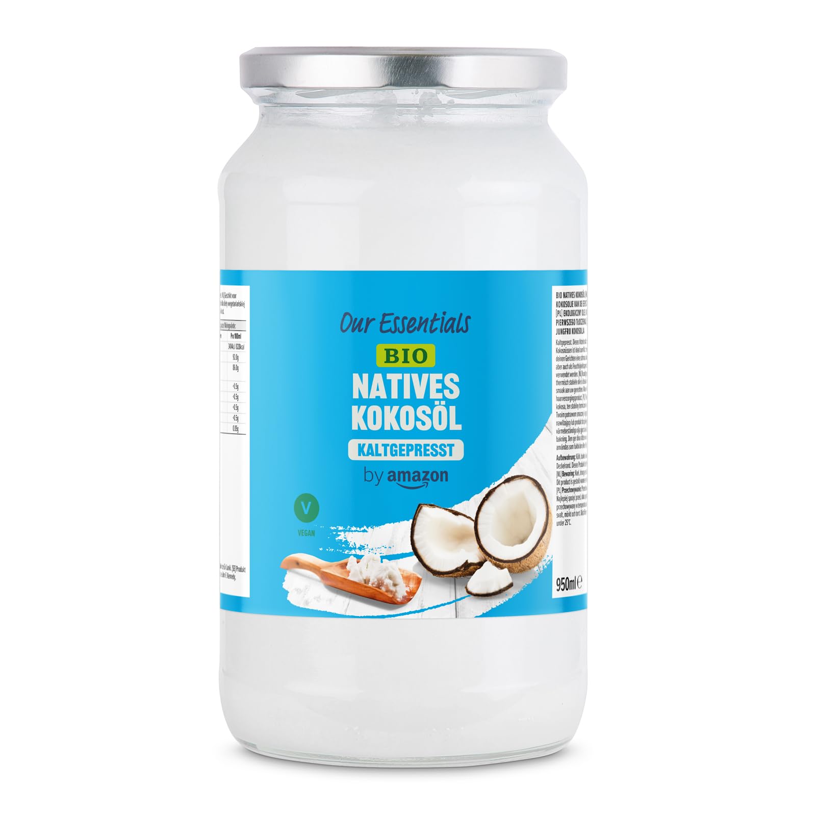 🥥🌴 Super Deal! Amazon Natives Bio-Kokosöl, 950ml 🌴🥥 Angebot bei HelloDeals
