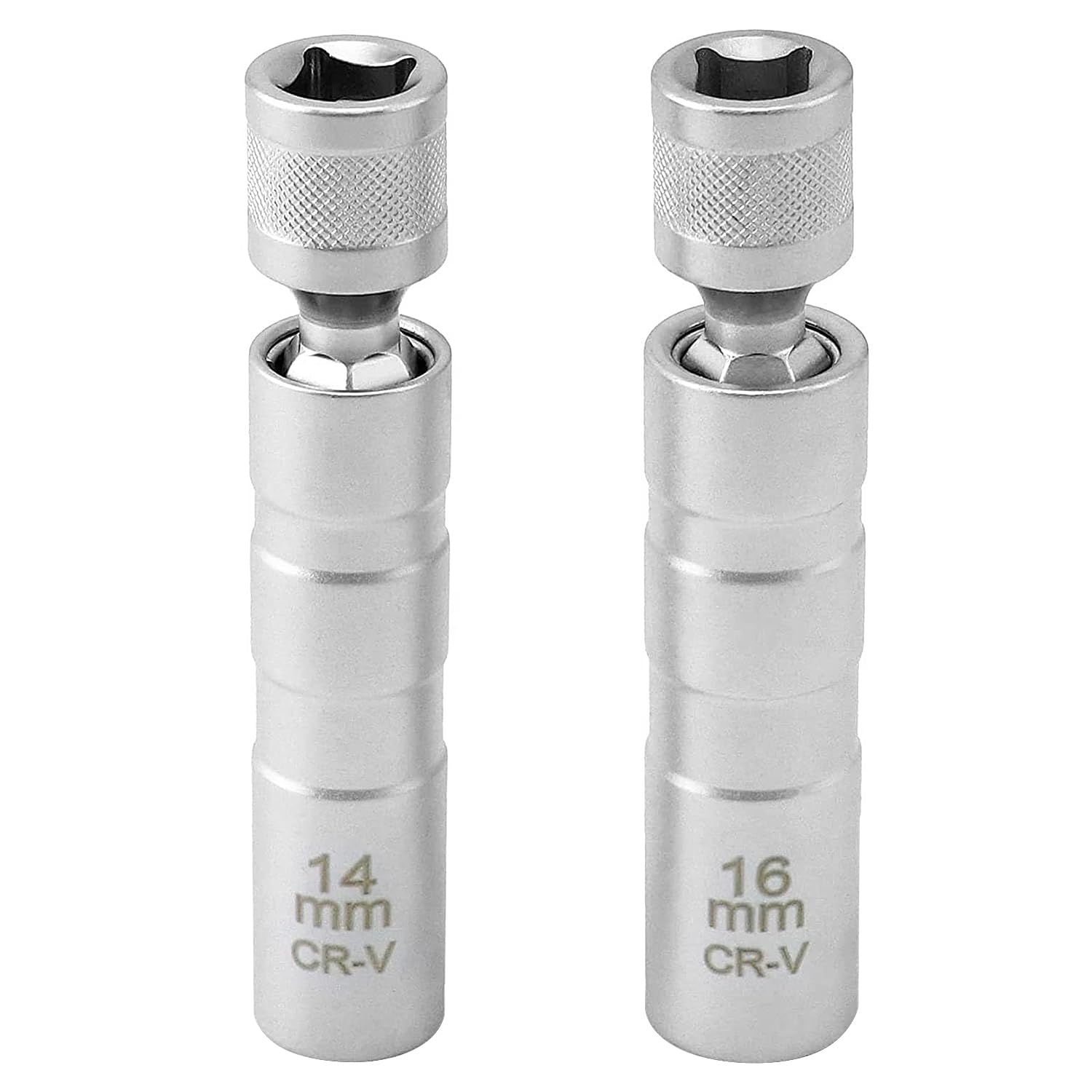 🔧🚗 JEEJINYAN 2 Stück Zündkerzenschlüssel Set - Universales Demontagewerkzeug 🚗🔧 Angebot bei HelloDeals