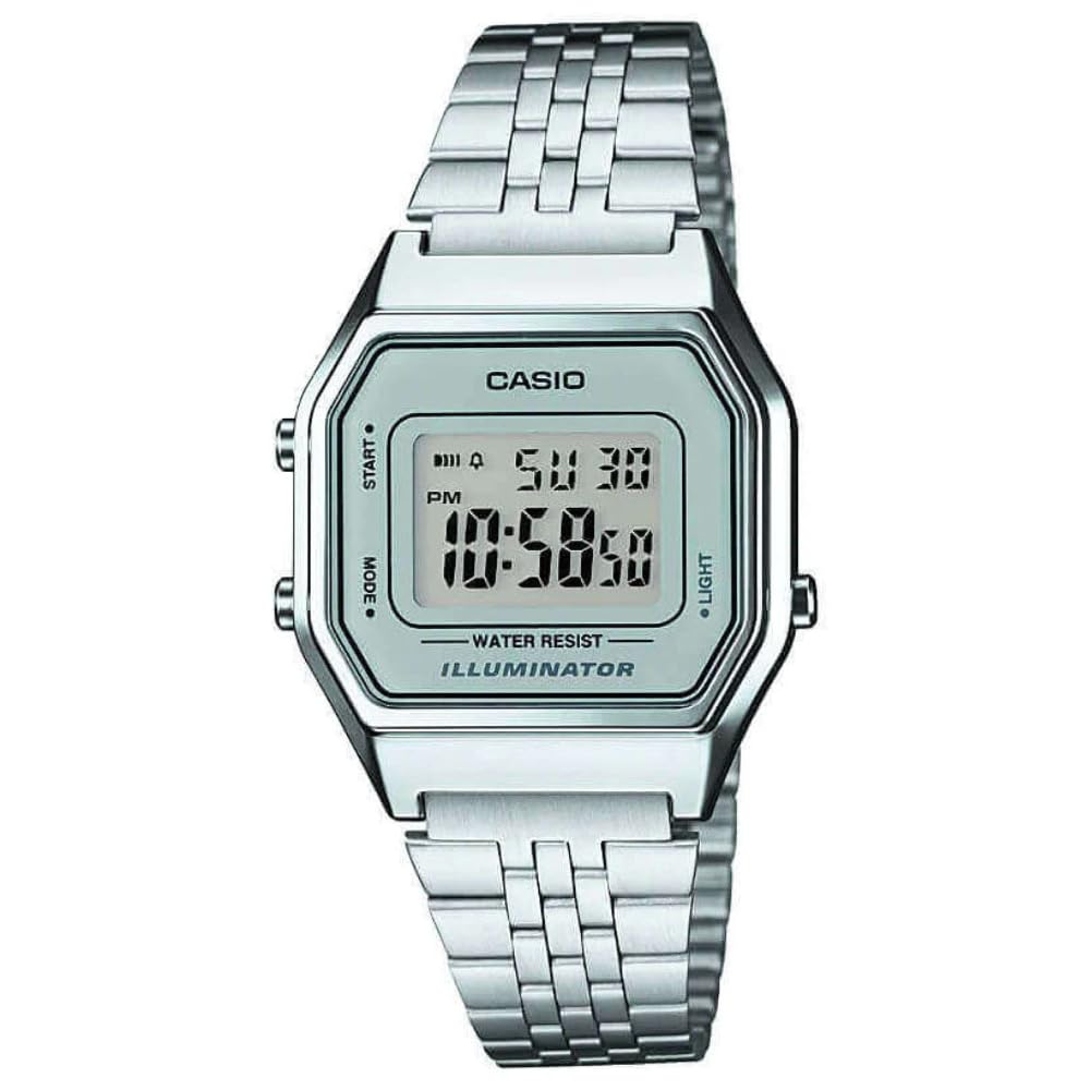 Casio Collection Damen Retro Armbanduhr LA680WEA Grau ⌚🌟 Angebot bei HelloDeals