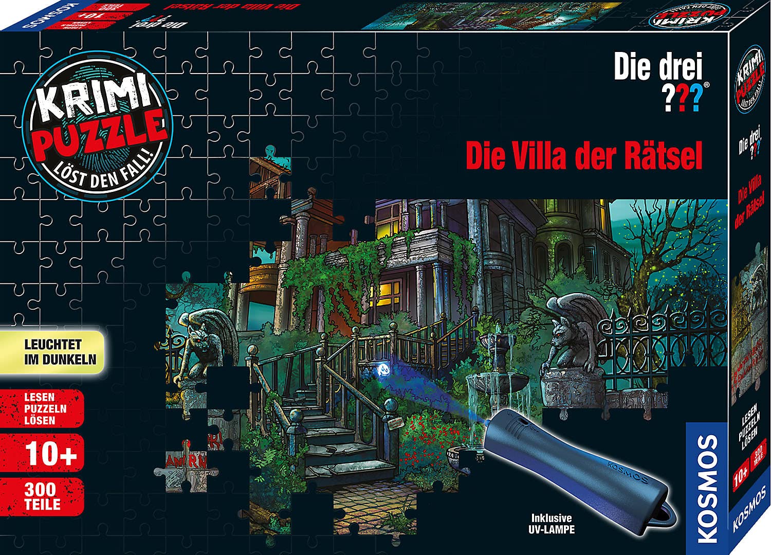 Die drei ??? - Krimi Puzzle - Die Villa der Rätsel von KOSMOS 697976 Angebot bei HelloDeals