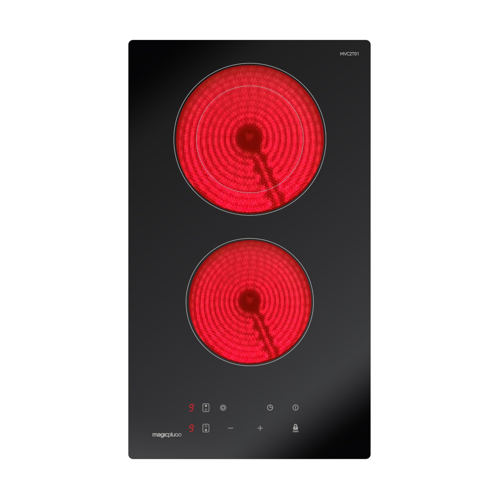 Sonderangebot: magicplux Glaskeramikkochfeld Schwarz-3400W Angebot bei HelloDeals