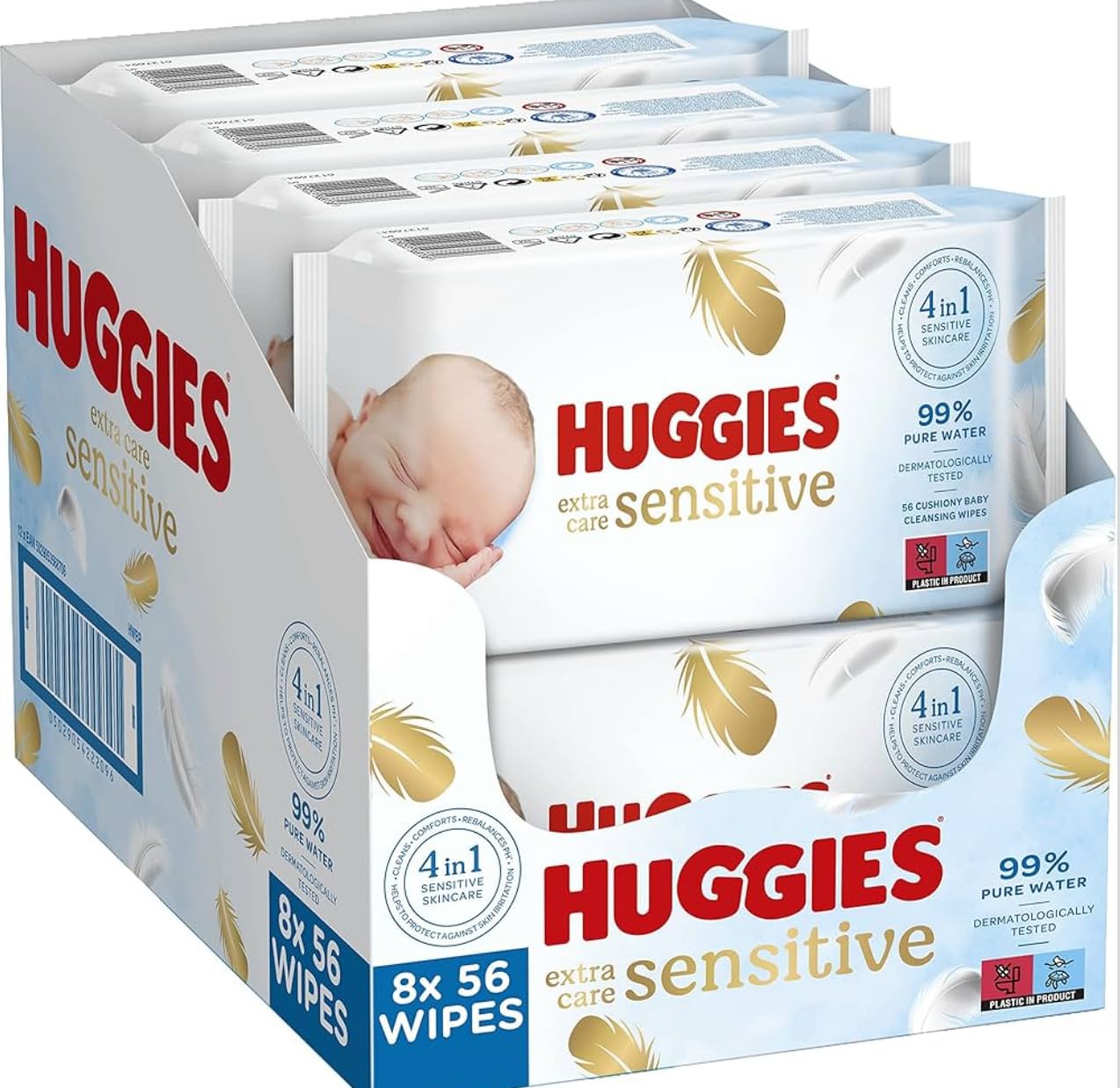 Sparangebot: Huggies Pure Extra Care Sensible Baby-Feuchttücher 🌿👶 Angebot bei HelloDeals