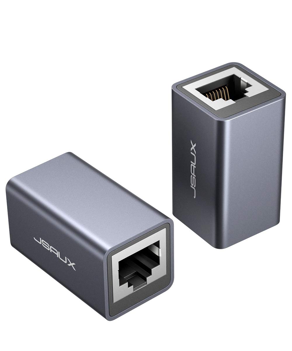 🔗 JSAUX RJ45 LAN Kupplung Ethernet Kabel Verbinder [2 Stück] Grau - Deal des Tages! 🔥 Angebot bei HelloDeals