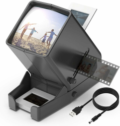 DIGITNOW! 35mm Diabetrachter mit 3-facher Vergrößerung und LED-Beleuchtung Angebot bei HelloDeals