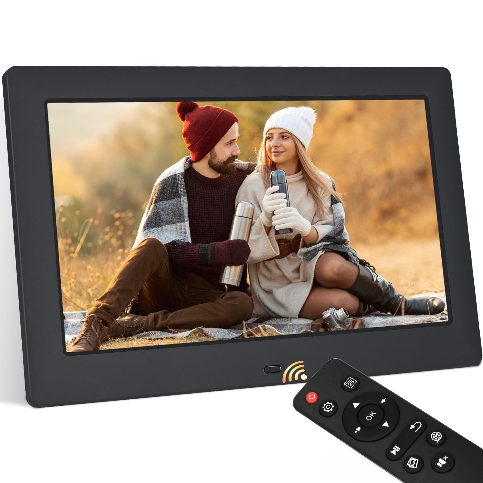 TSITSC 10.5 Zoll Digitaler Bilderrahmen - HD-Auflösung & Fernbedienung ✿ Angebot bei HelloDeals