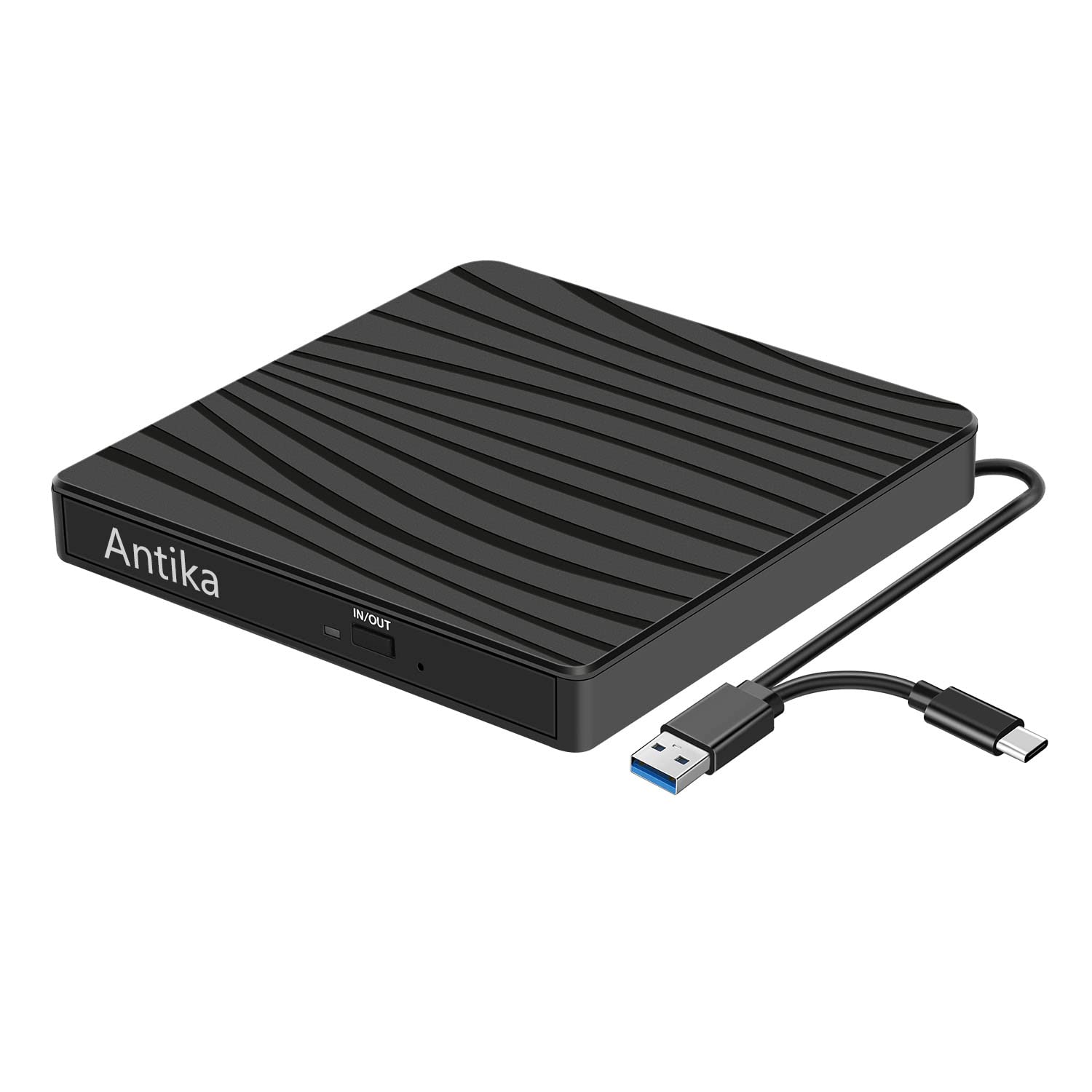 🔥 Externes DVD Laufwerk USB 3.0 Type-C Tragbar CD DVD Brenner 🔥 Angebot bei HelloDeals