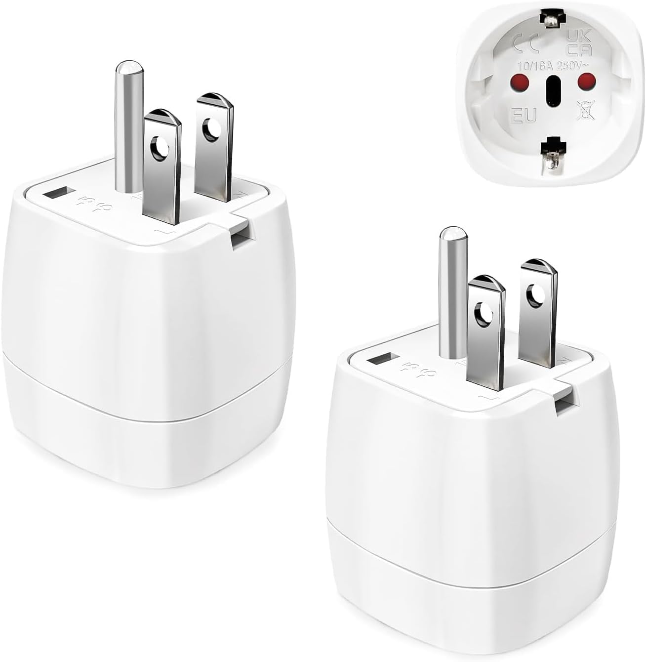 🔌 2 Stück Reiseadapter USA Adapter Steckdose - DEAL! 🛒 Angebot bei HelloDeals