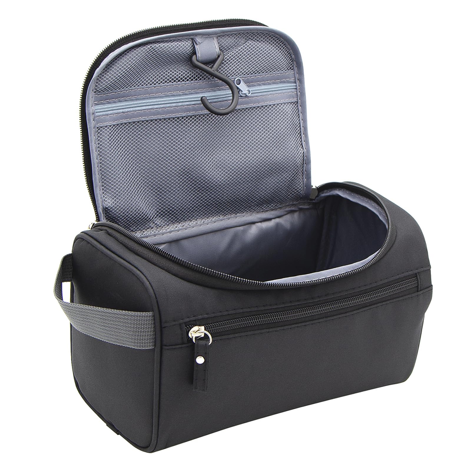 🧳🌟 ONEGenug Kulturbeutel Reise Kulturtasche Herren & Damen Schwarz 🌟🧳 Angebot bei HelloDeals