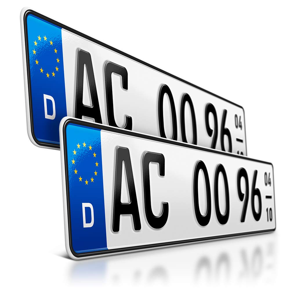 🚗🔖 SchildEVO 2 Kfz Saison Kennzeichen | OFFIZIELL amtliche Nummernschilder Angebot bei HelloDeals