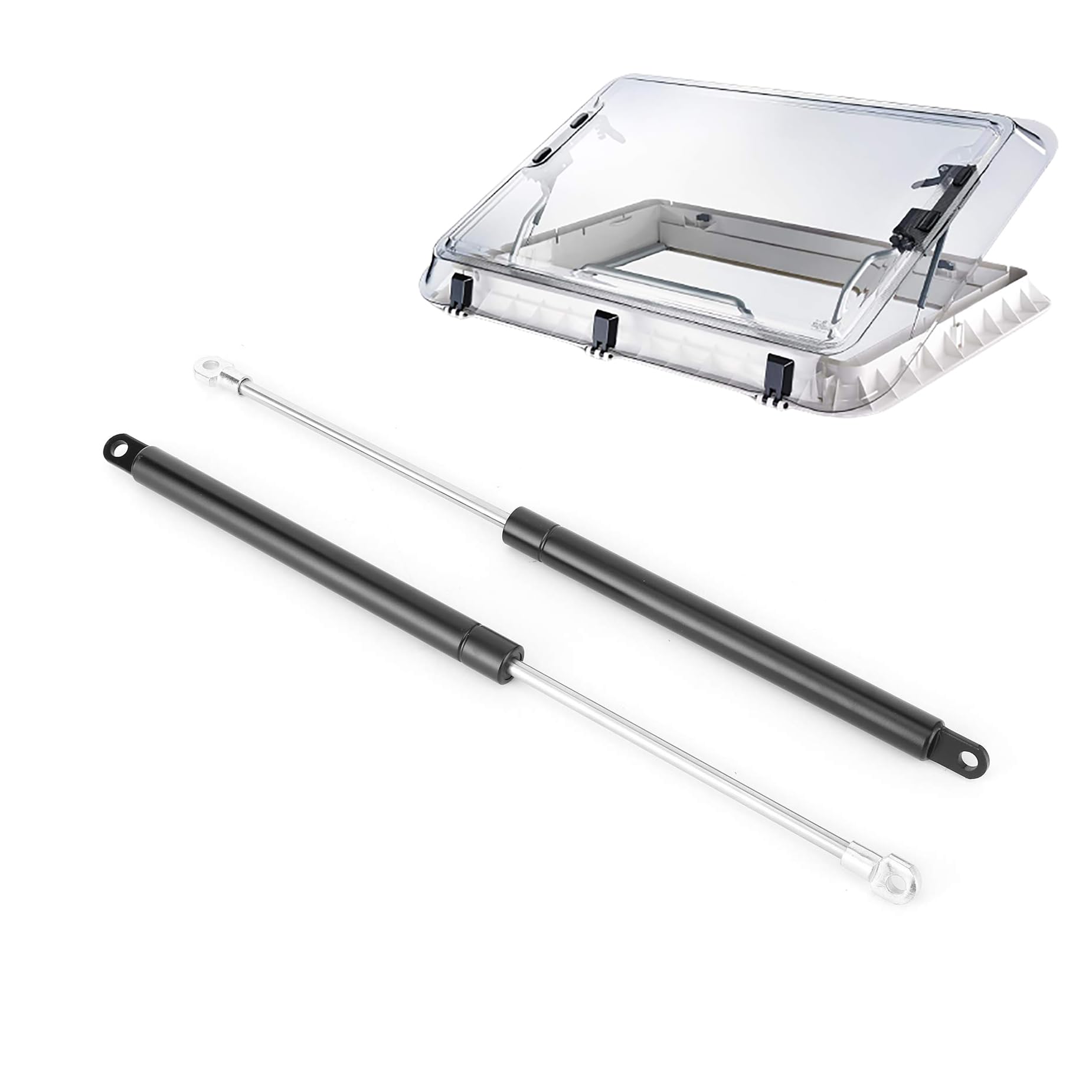 🚐 Hydraulische Gasfeder, 2 Stück Gasdruckfedern Unterstützen Ersatzteile für Wohnmobile Angebot bei HelloDeals