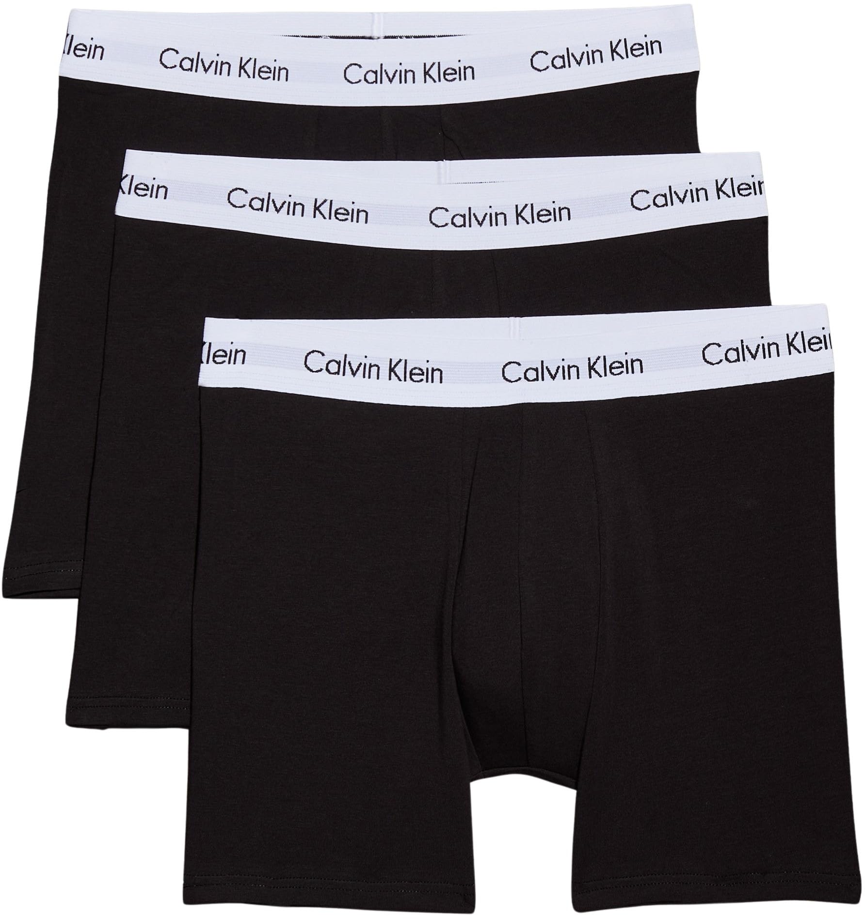 Calvin Klein Herren Boxer Briefs (3er Pack) L Schwarz (Schwarz) 🩲🔥 Angebot bei HelloDeals