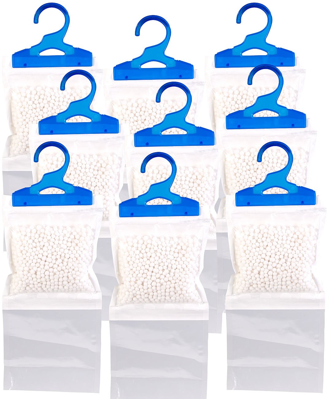 Sichler Haushaltsgeräte Schrankentfeuchter: 9er-Set XL-Kleiderschrank-Entfeuchter zum Aufhängen 💧 Angebot bei HelloDeals