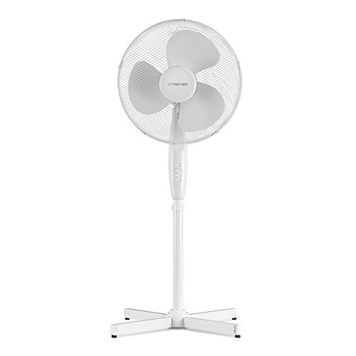 🌀🌬️ TROTEC Standventilator TVE 16 – 50 Watt, oszillierend 90°, 3 Stufen, Ø 40 cm, höhenverstellbar 🌀🌬️ Angebot bei HelloDeals