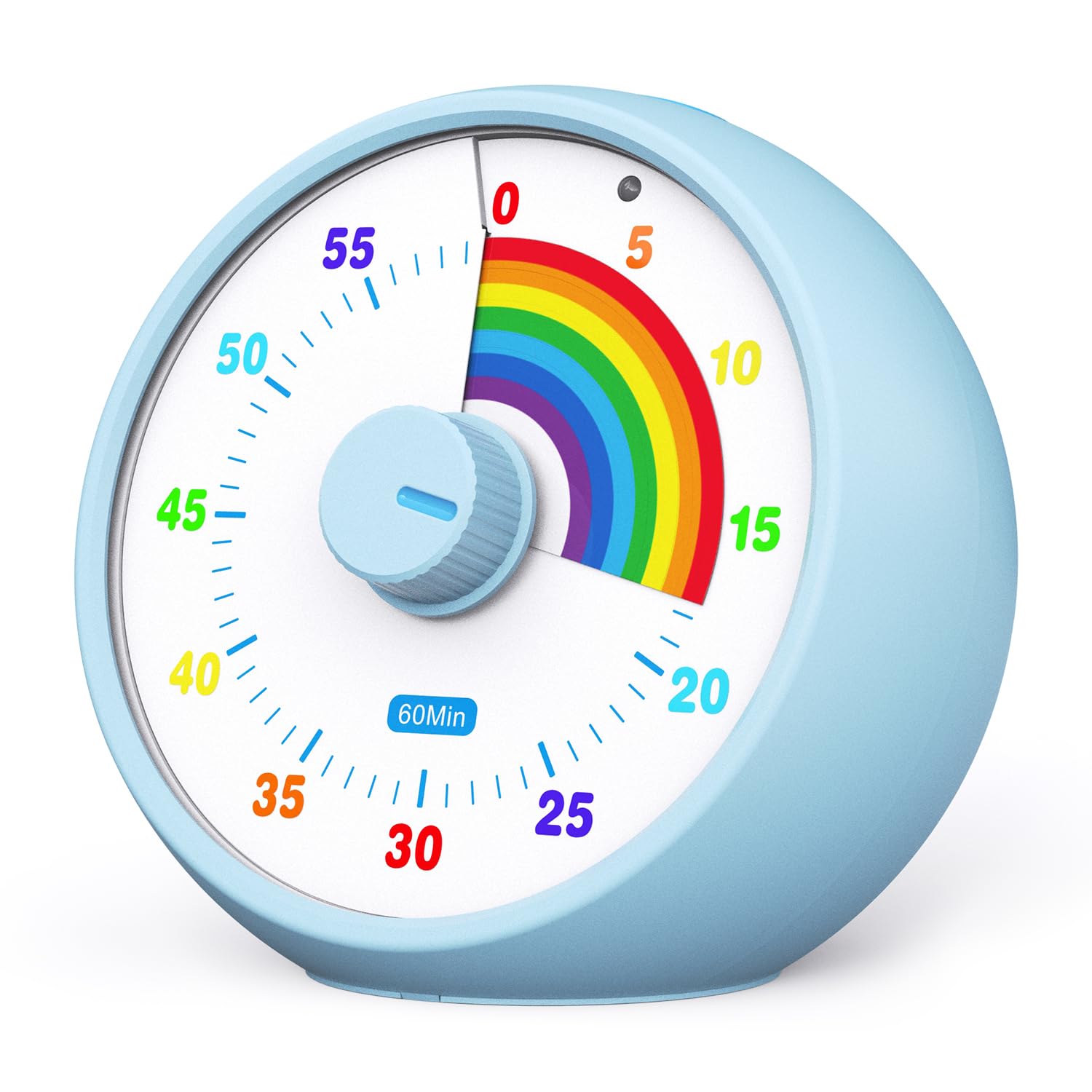 Visueller Timer für Kinder mit Regenbogenmuster 🌈⏳ Angebot bei HelloDeals