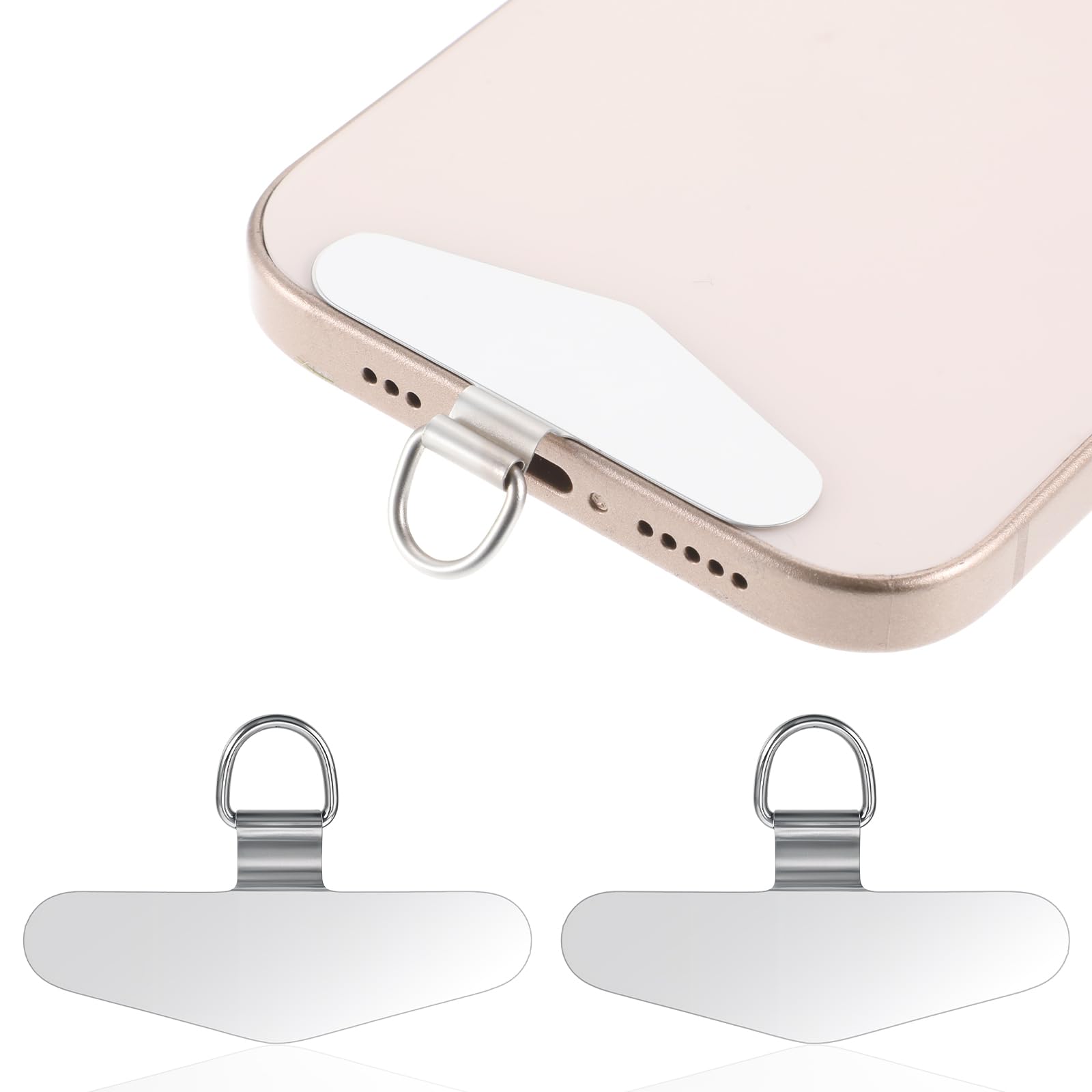 📱🔒 Handykette Diebstahlschutz - Universalpads aus Edelstahl Angebot bei HelloDeals