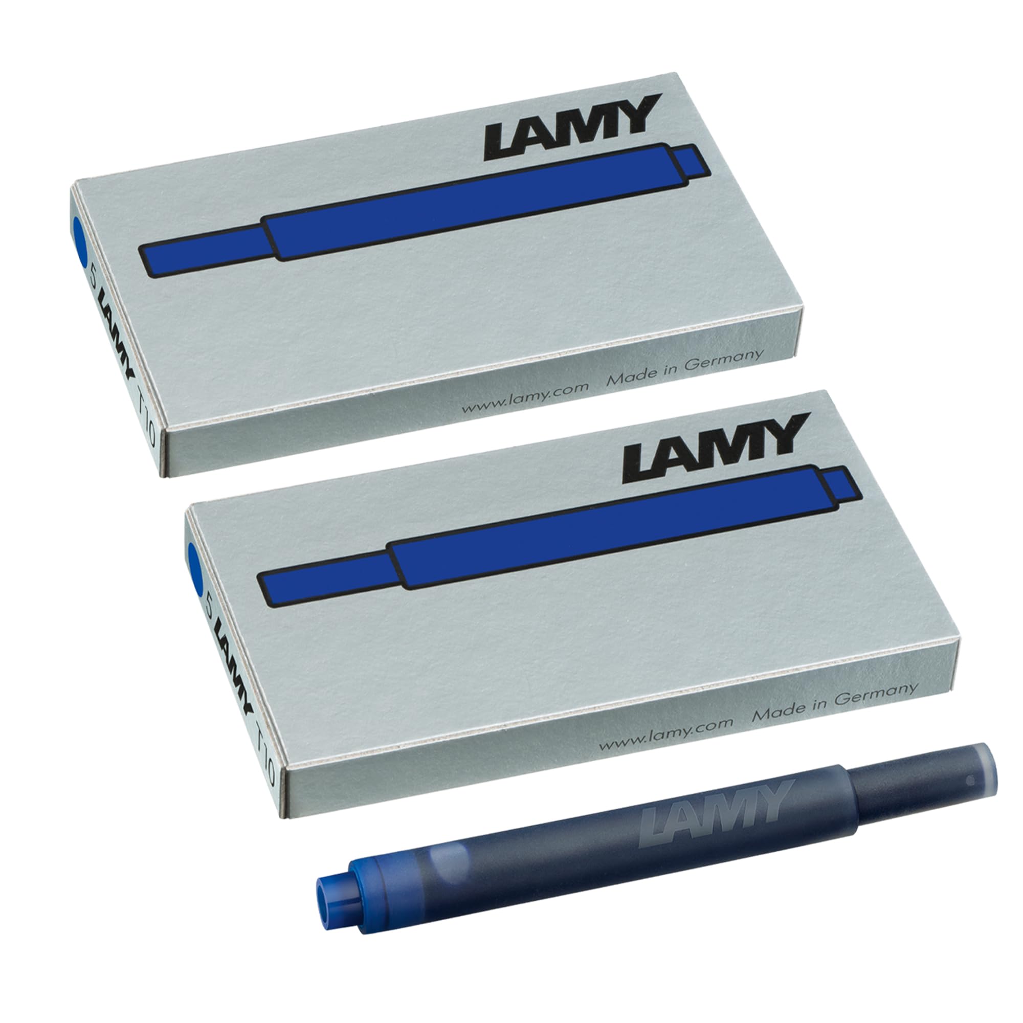 🖊️ LAMY T10 2er Set löschbare Tintenpatronen - 5x2 blau Angebot bei HelloDeals
