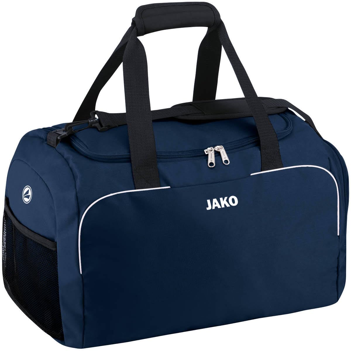 🎒 JAKO Sporttasche Herren Classico Bambini Marine 38 x 21 x 28 cm | Kleine Sporttasche mit vielen Extras! 🏋️ Angebot bei HelloDeals