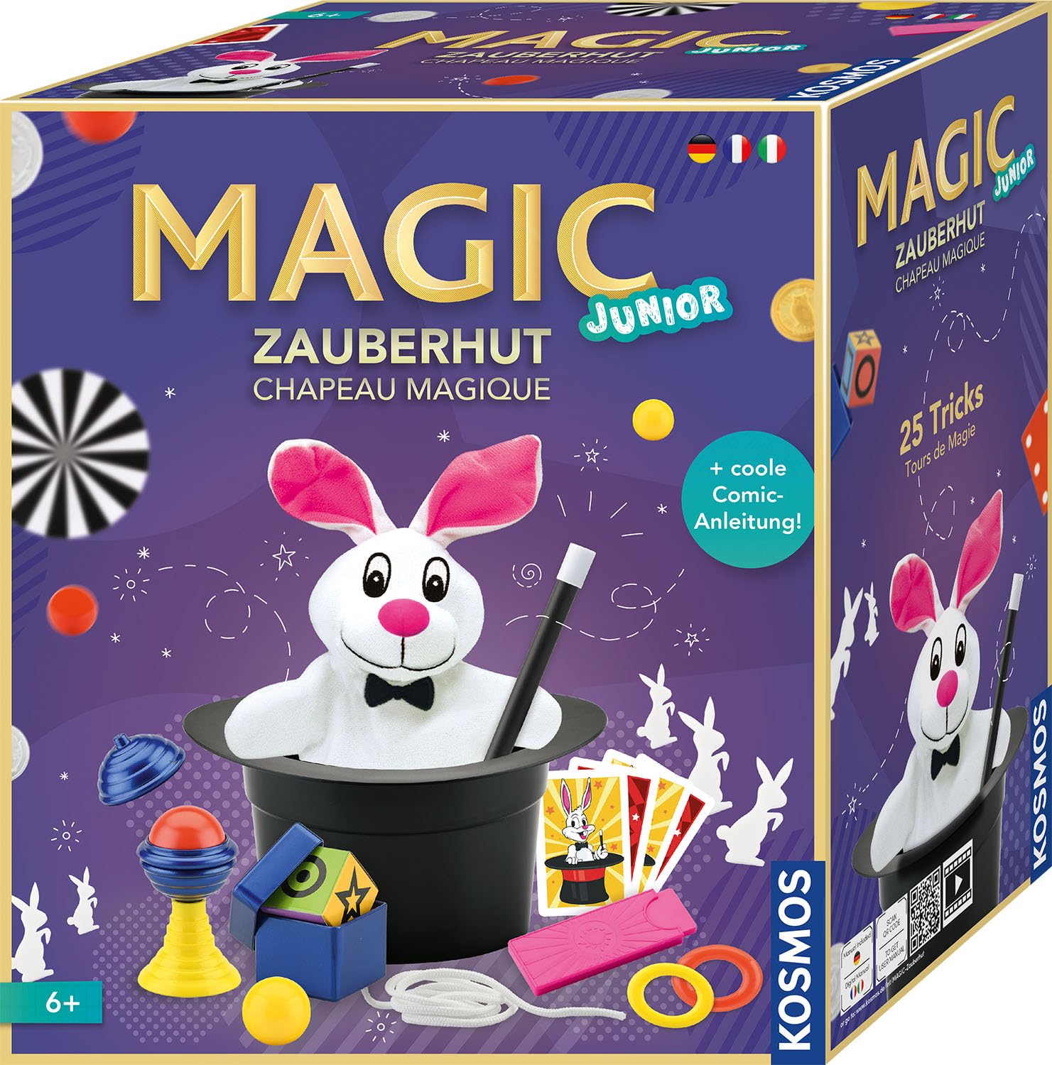 🎩 Kosmos 694302 Magic Zauberhut - Zauberkasten für Kinder ab 6 Jahre 🌟 Angebot bei HelloDeals