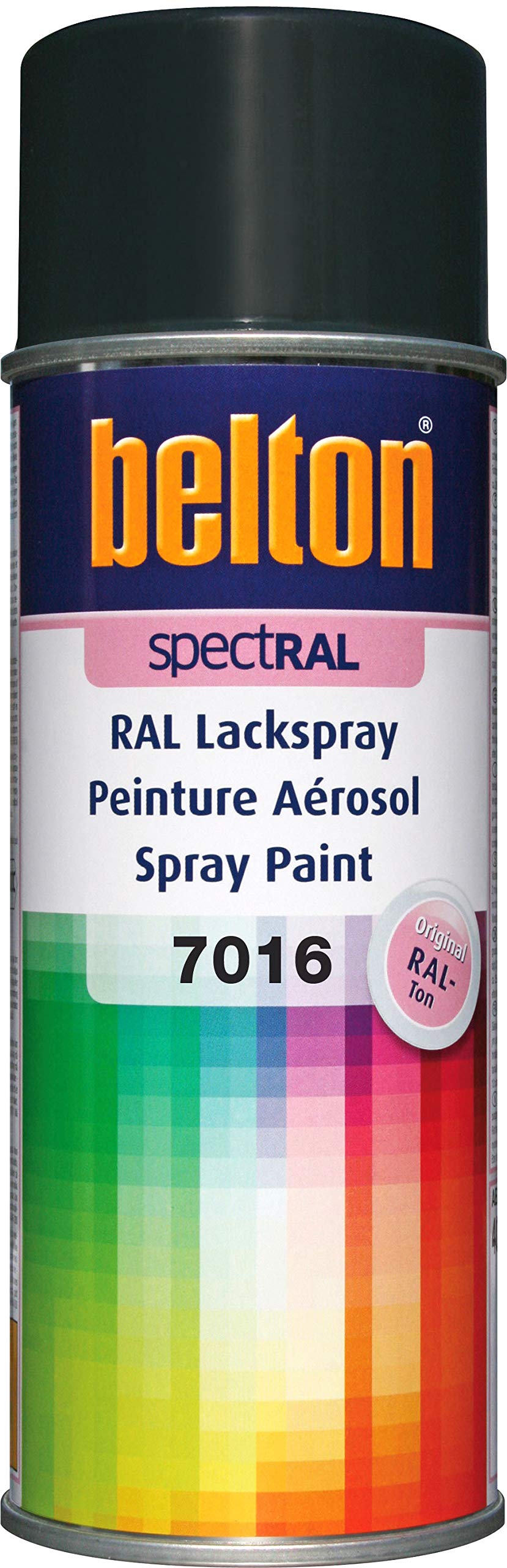 Belton spectRAL Lackspray RAL 7016 Anthrazitgrau, Seidenglänzend, 400 ml 🎨 Angebot bei HelloDeals