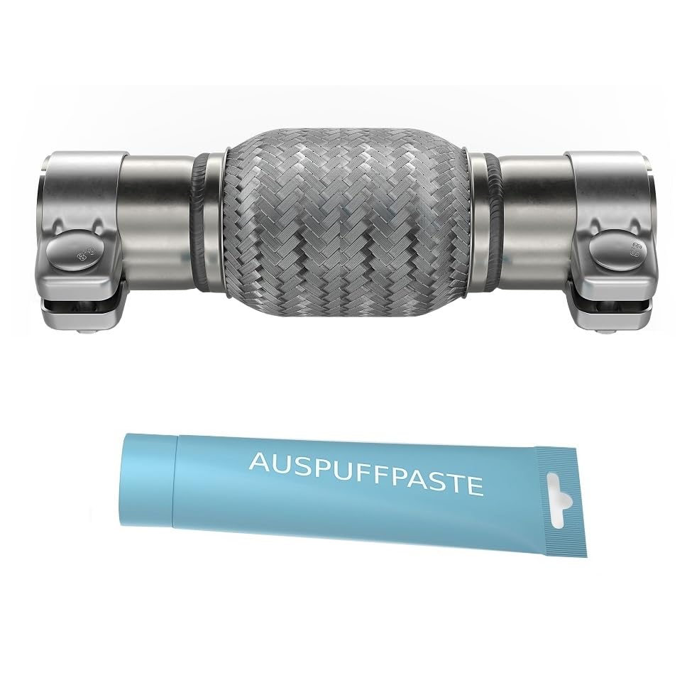 🚗 Mega Deal! Flexrohr Universal Flexstück aus Edelstahl Ø45 x 100 x 200mm 🛠️ Angebot bei HelloDeals