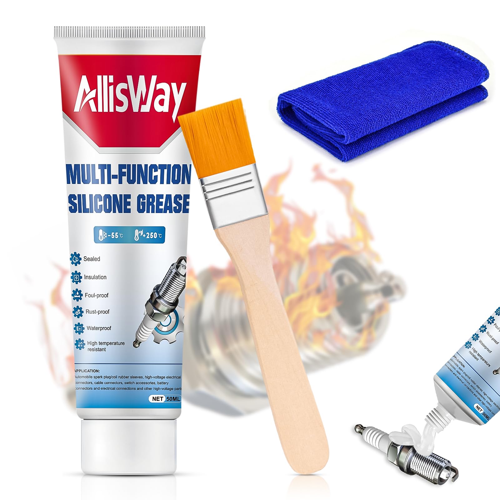 AllisWay Hochtemperaturfett für Kfz Zündkerzen 🔥🚗 Angebot bei HelloDeals