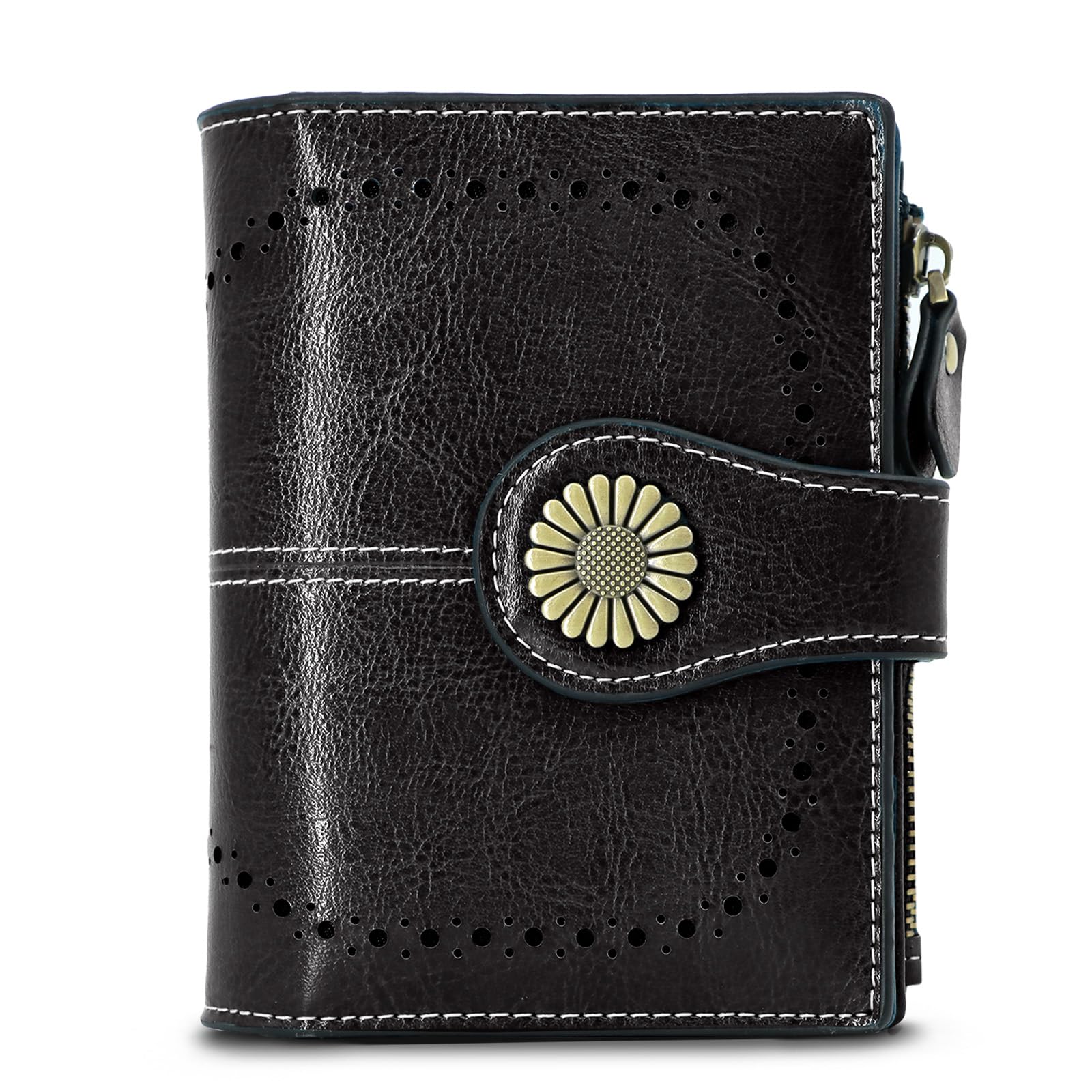 🌟 TANTOMI Geldbörse Damen Leder mit RFID Blocking 🌟 Angebot bei HelloDeals