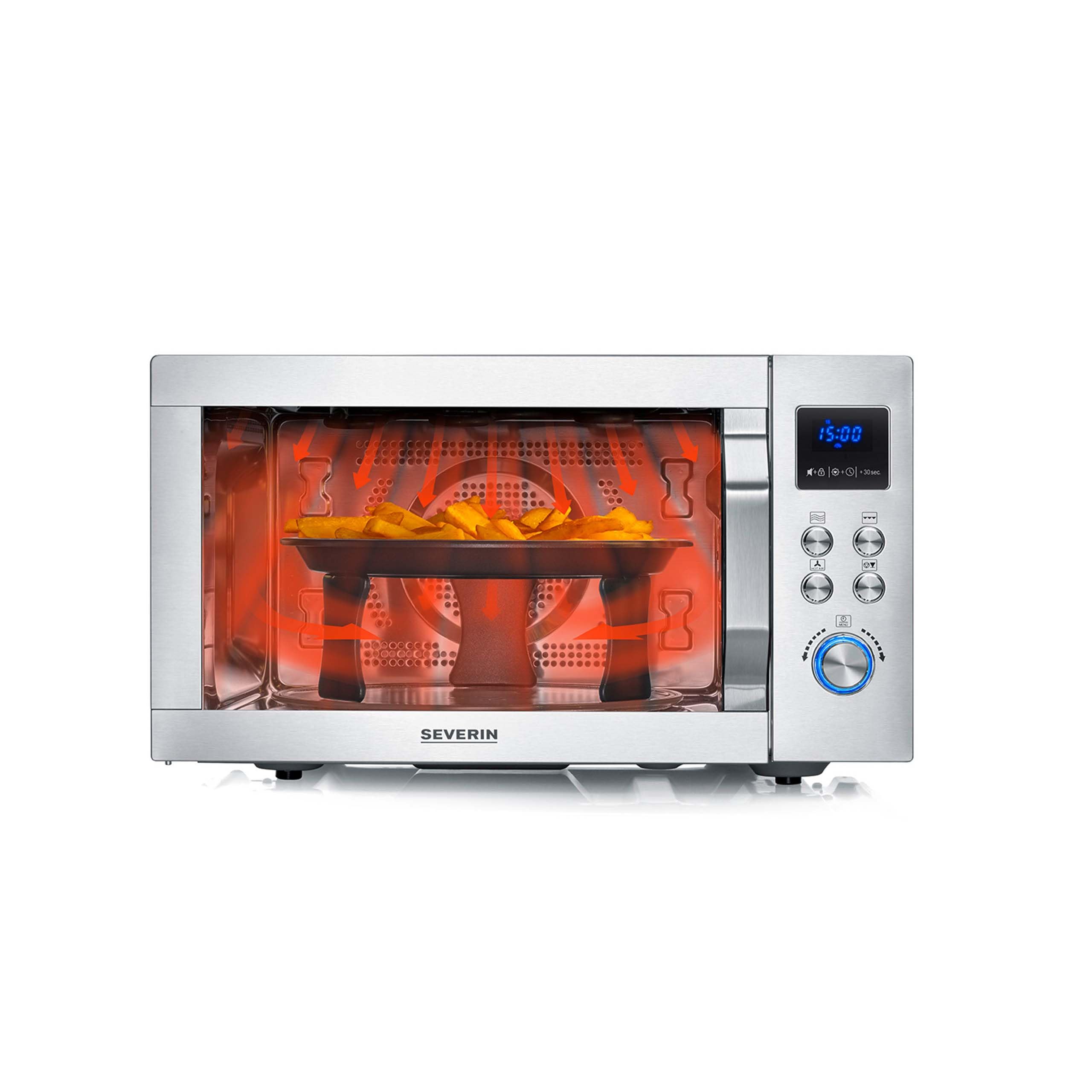 SEVERIN 4-in-1 Mikrowelle „Crispy Wave“ mit Air Fry Funktion Angebot bei HelloDeals