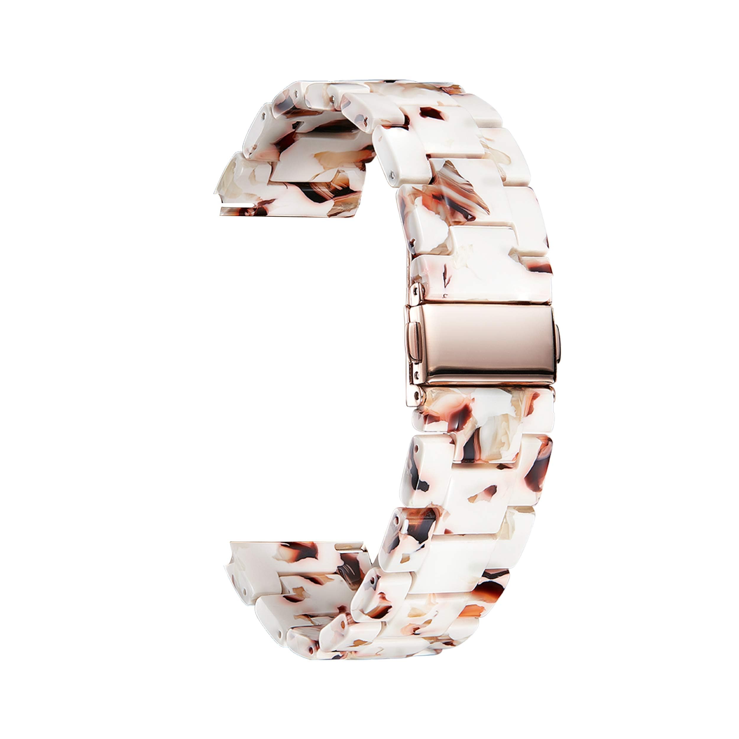 BINLUN Harz Uhrenarmband für Damen Herren 12mm 14mm 16mm 18mm 20mm 22mm 💫 Angebot bei HelloDeals