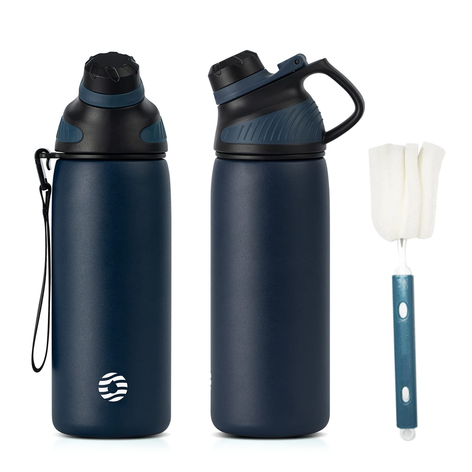 Fjbottle Edelstahl Trinkflasche Sport mit Magnetischem Deckel 1L - Einzigartiges Design! Angebot bei HelloDeals