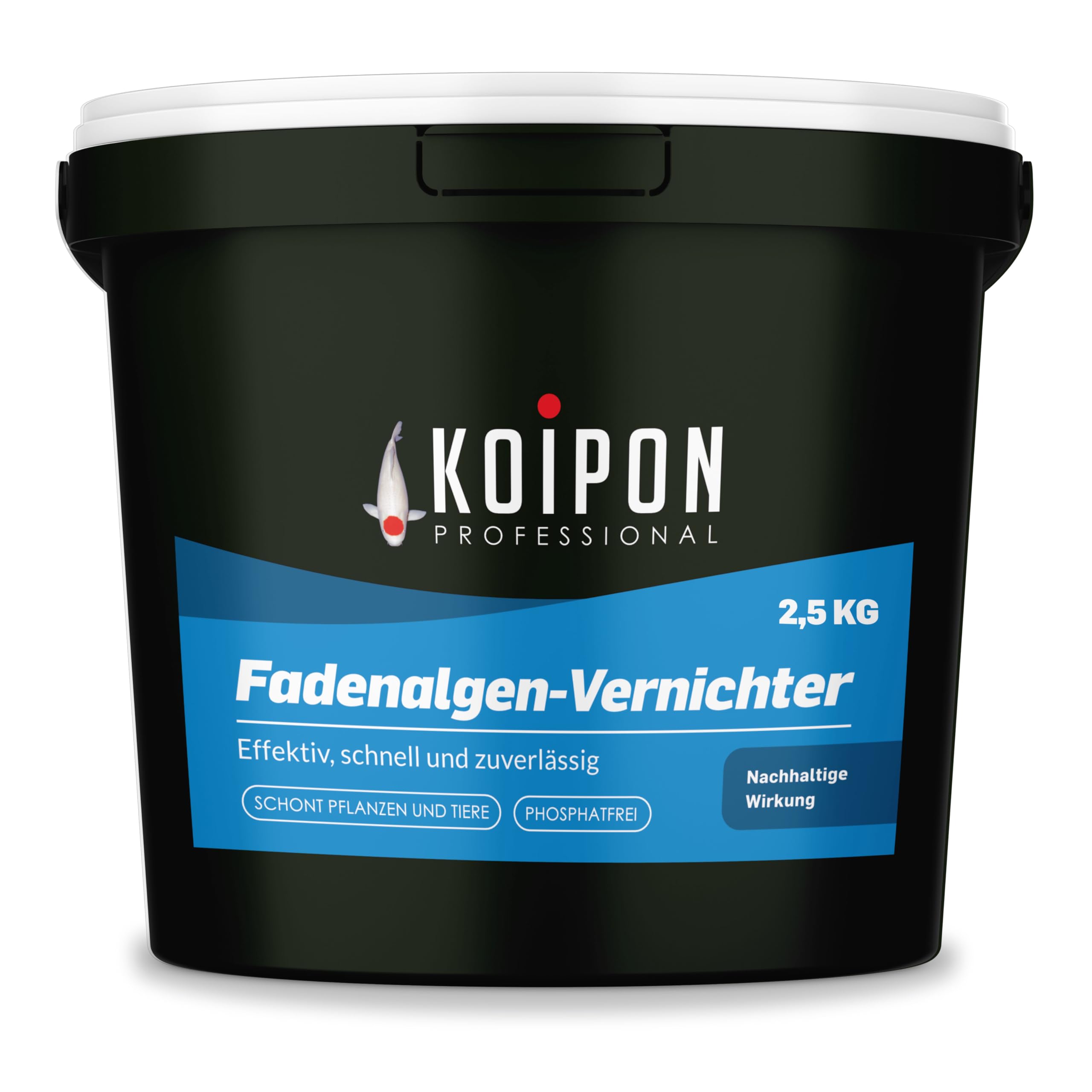 🌿🐠 KOIPON Fadenalgen-Vernichter 2,5 kg | Phosphatfreie Algenbekämpfung Angebot bei HelloDeals