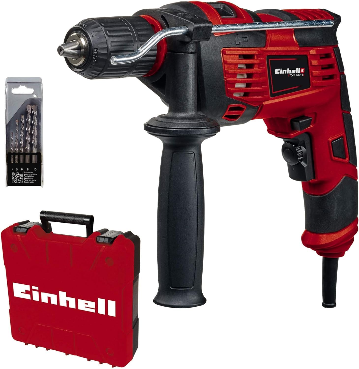 🔨🔧 Einhell Schlagbohrmaschinen-Set TC-ID 720/1 E Kit (2020) - Angebot! Angebot bei HelloDeals