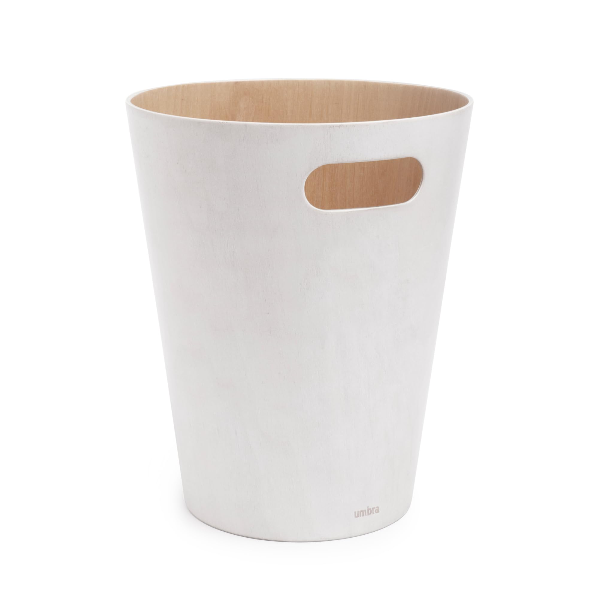 Umbra Woodrow Abfalleimer – Moderner Holz Papierkorb 🌿🗑️ Angebot bei HelloDeals