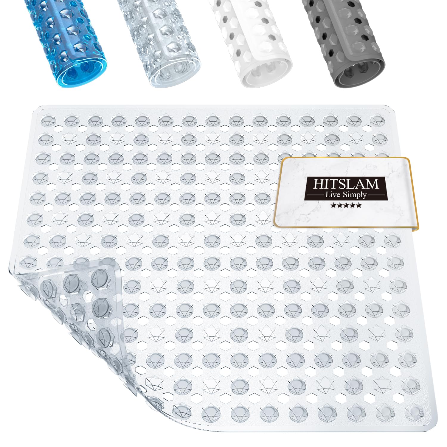 🚿✨ HITSLAM Duschmatte: Rutschfeste Antirutschmatte für maximale Sicherheit! ✨🛁 Angebot bei HelloDeals