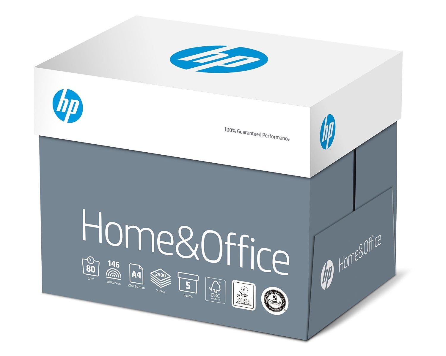 📄🏠 HP Kopierpapier CHP150 Home & Office, DIN-A4 80g, Weiß - 2500 Blatt Angebot bei HelloDeals