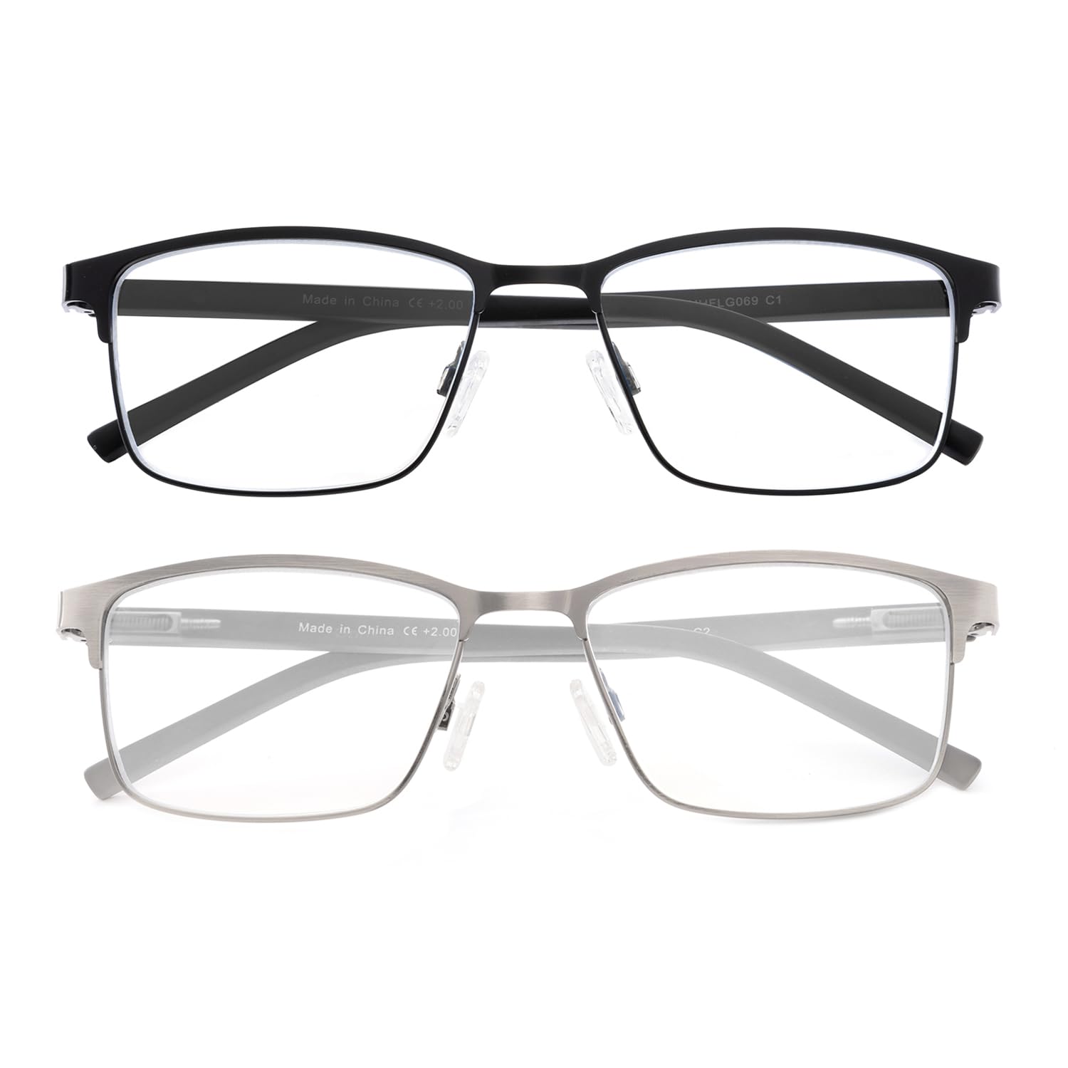 SKYWAY Lesebrille für Herren mit Blaulicht-Blockierung und Metallrahmen 😎👓 Angebot bei HelloDeals