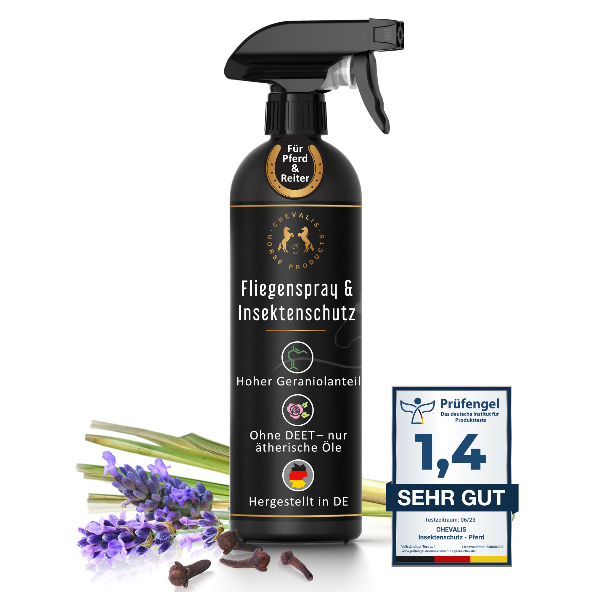 CHEVALIS Fliegenspray & Insektenschutz Pferd 500ml 🐴🌸 Angebot bei HelloDeals