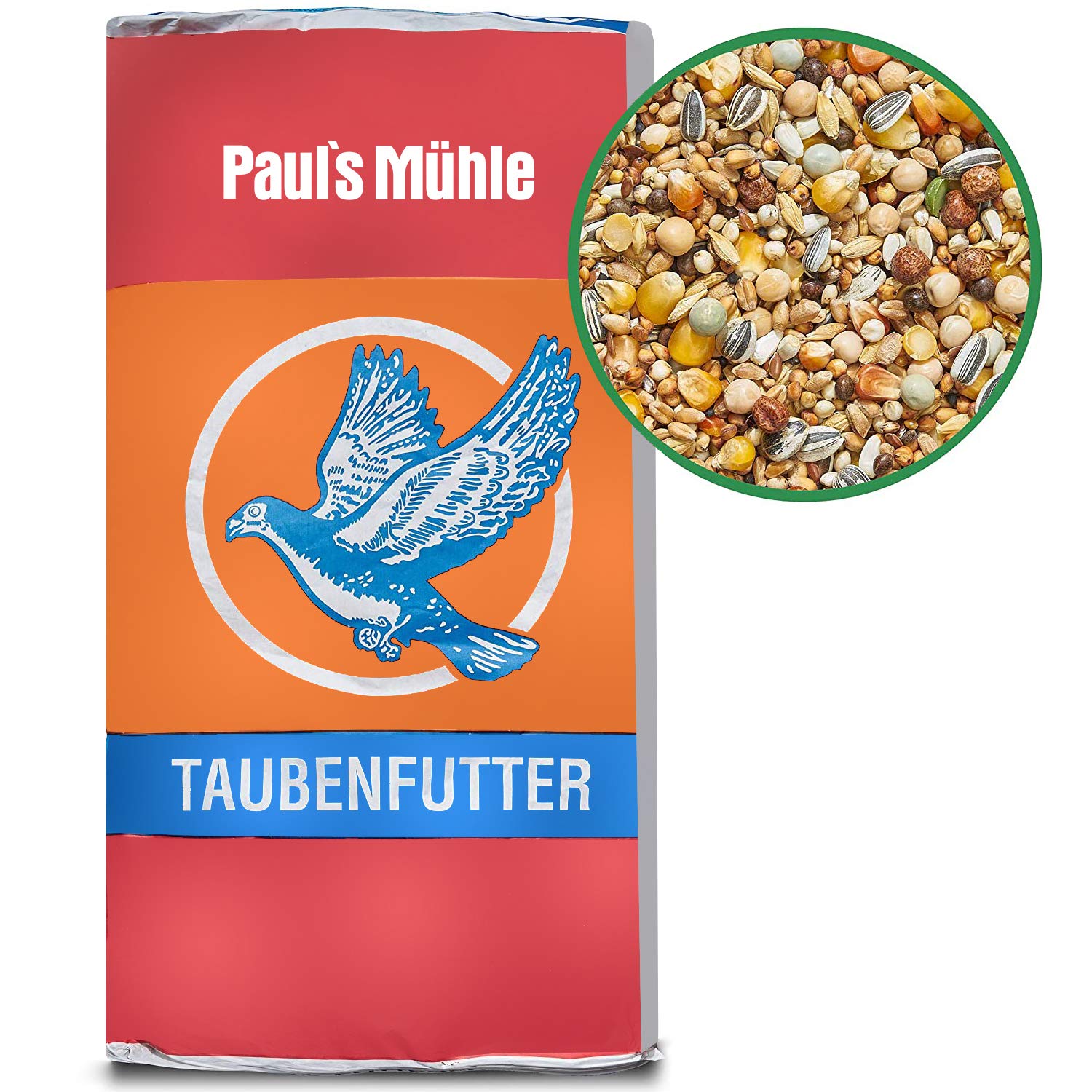 🕊️ Paul´s Mühle Taubenfutter Classic - Hochwertige Mischung 25 kg 25 kg (1er Pack) 🌾 Angebot bei HelloDeals