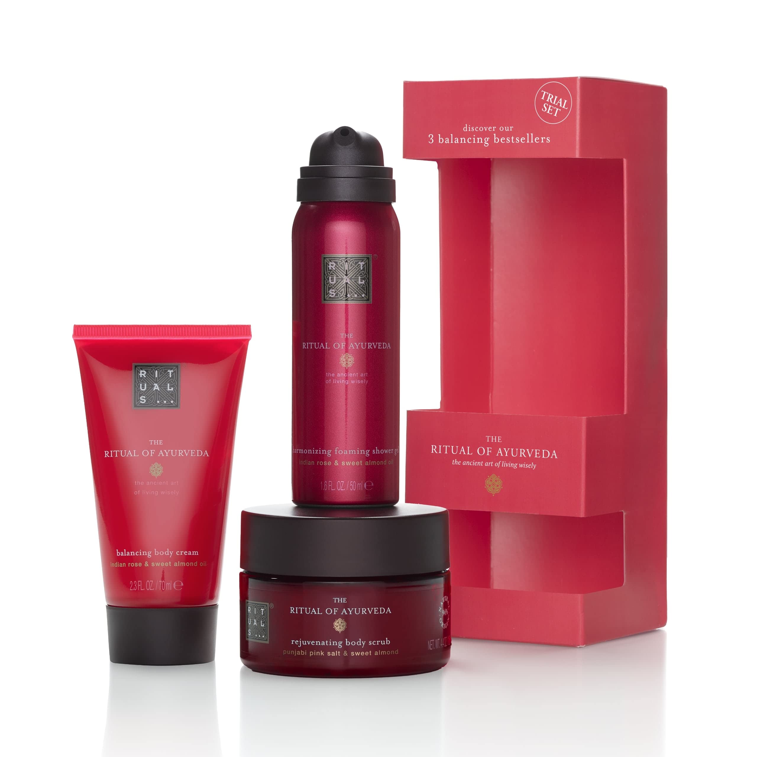 🎁 RITUALS Geschenkset für Frauen: The Ritual of Ayurveda Probierset 🌹🌿 Angebot bei HelloDeals